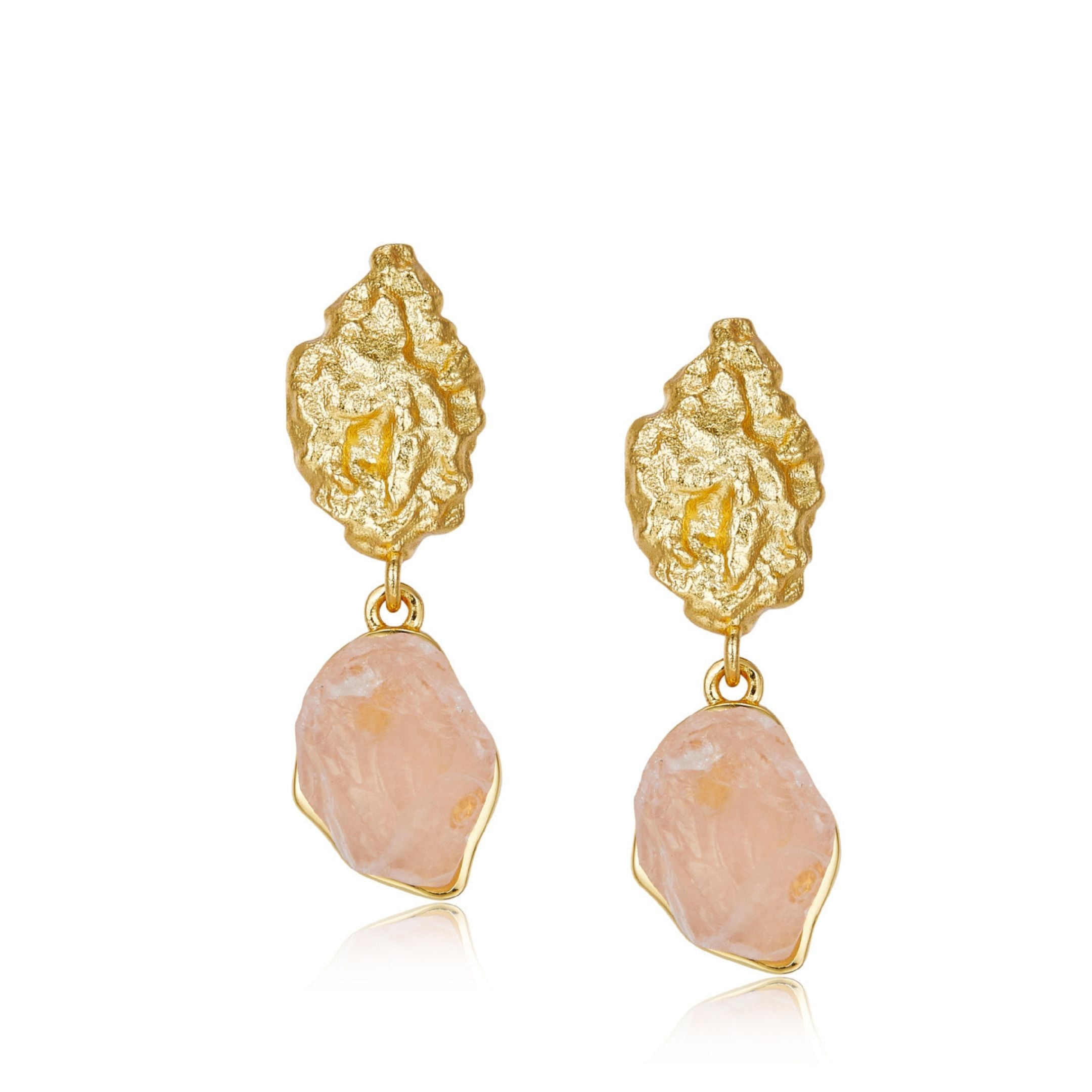 Eros Rose Earrings - Pure Gems & Stones Store: Awakened Days