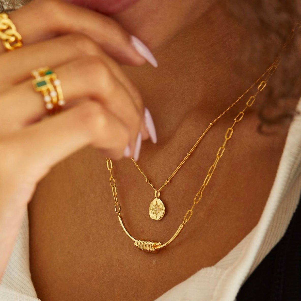 Étoile Parisienne Necklace - Pure Gems & Stones Store: Awakened Days