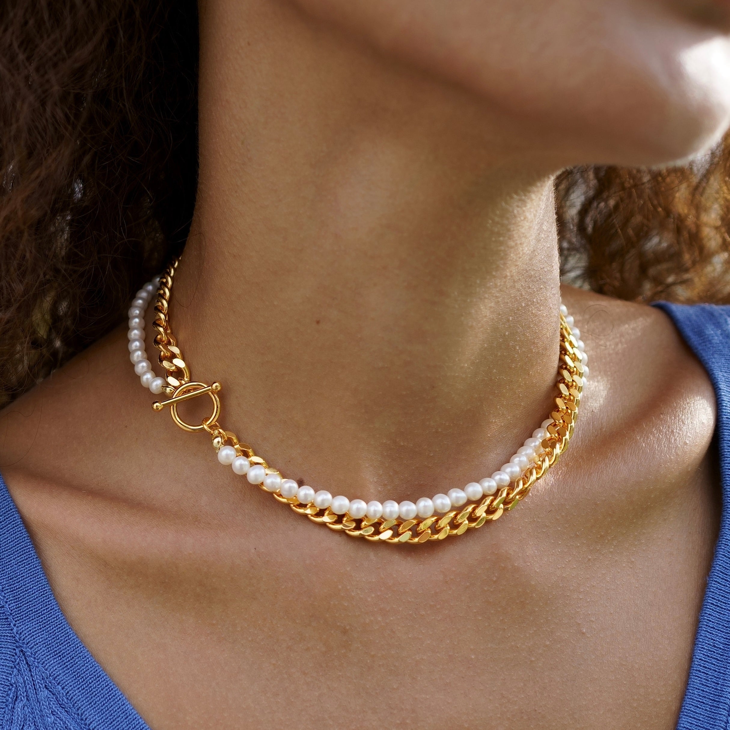 Étreinte d’Or Choker Necklace - Pure Gems & Stones Store: Awakened Days