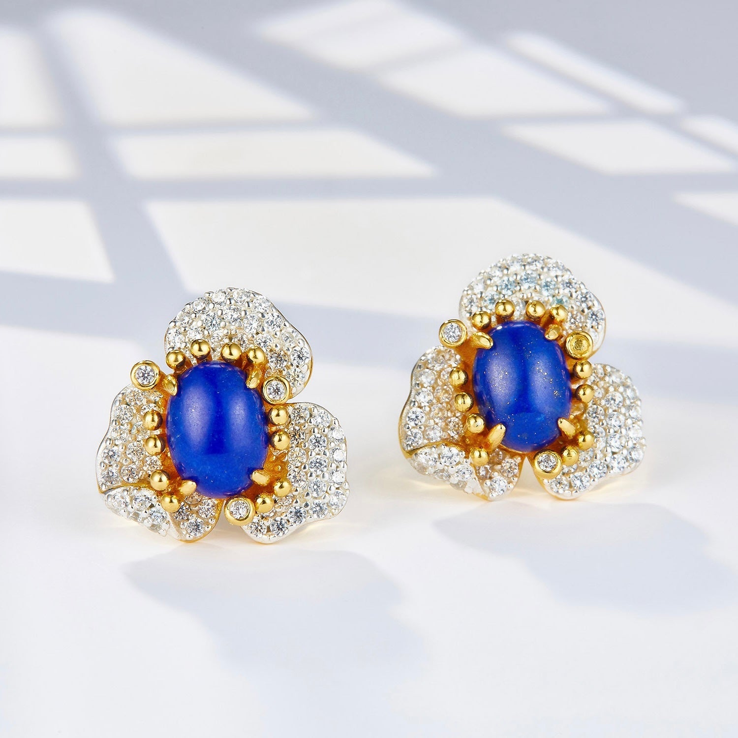 Fleur d’Écume Earrings - Pure Gems & Stones Store: Awakened Days