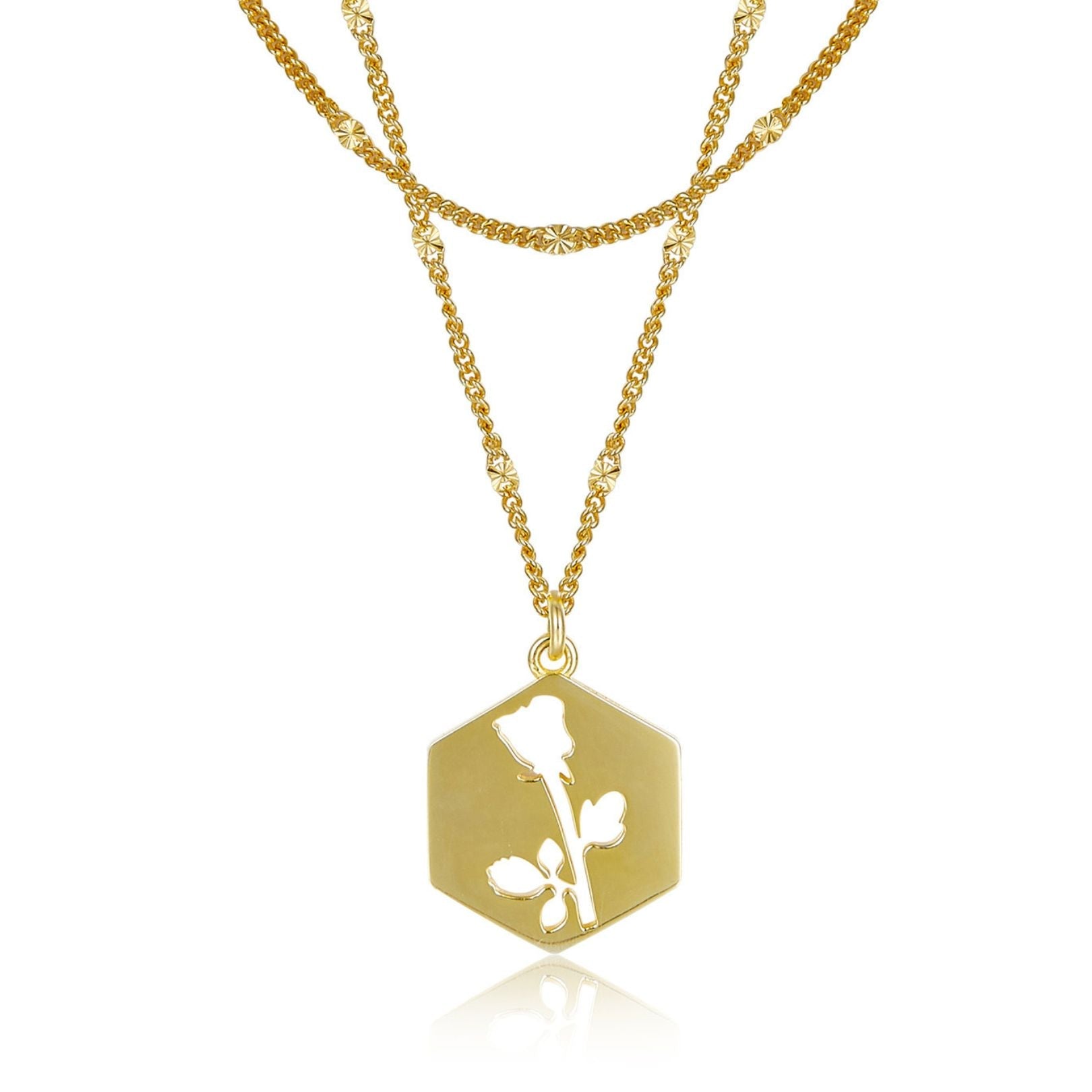 Fleur Emblem Necklace - Pure Gems & Stones Store: Awakened Days
