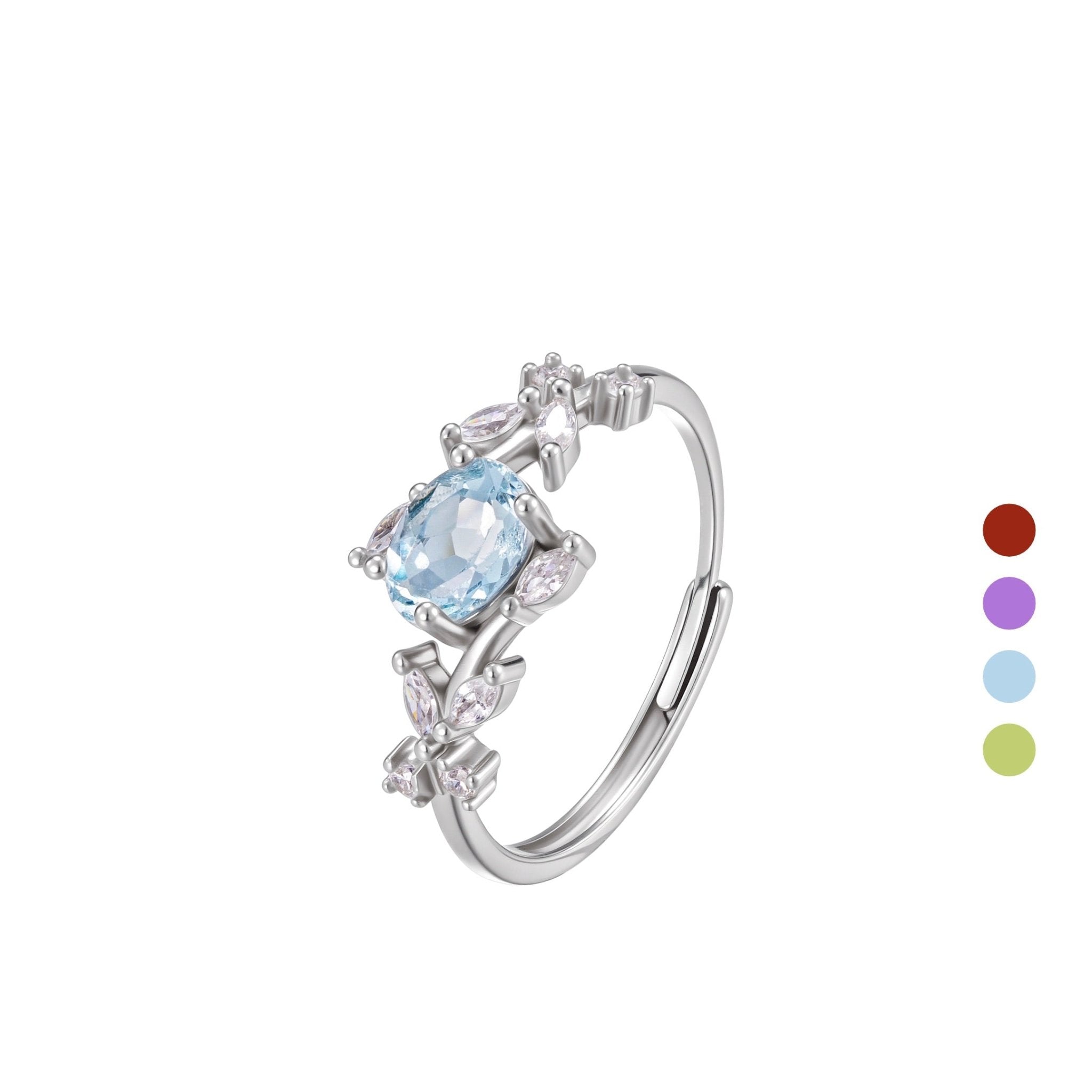Floral Ring - Pure Gems & Stones Store: Awakened Days