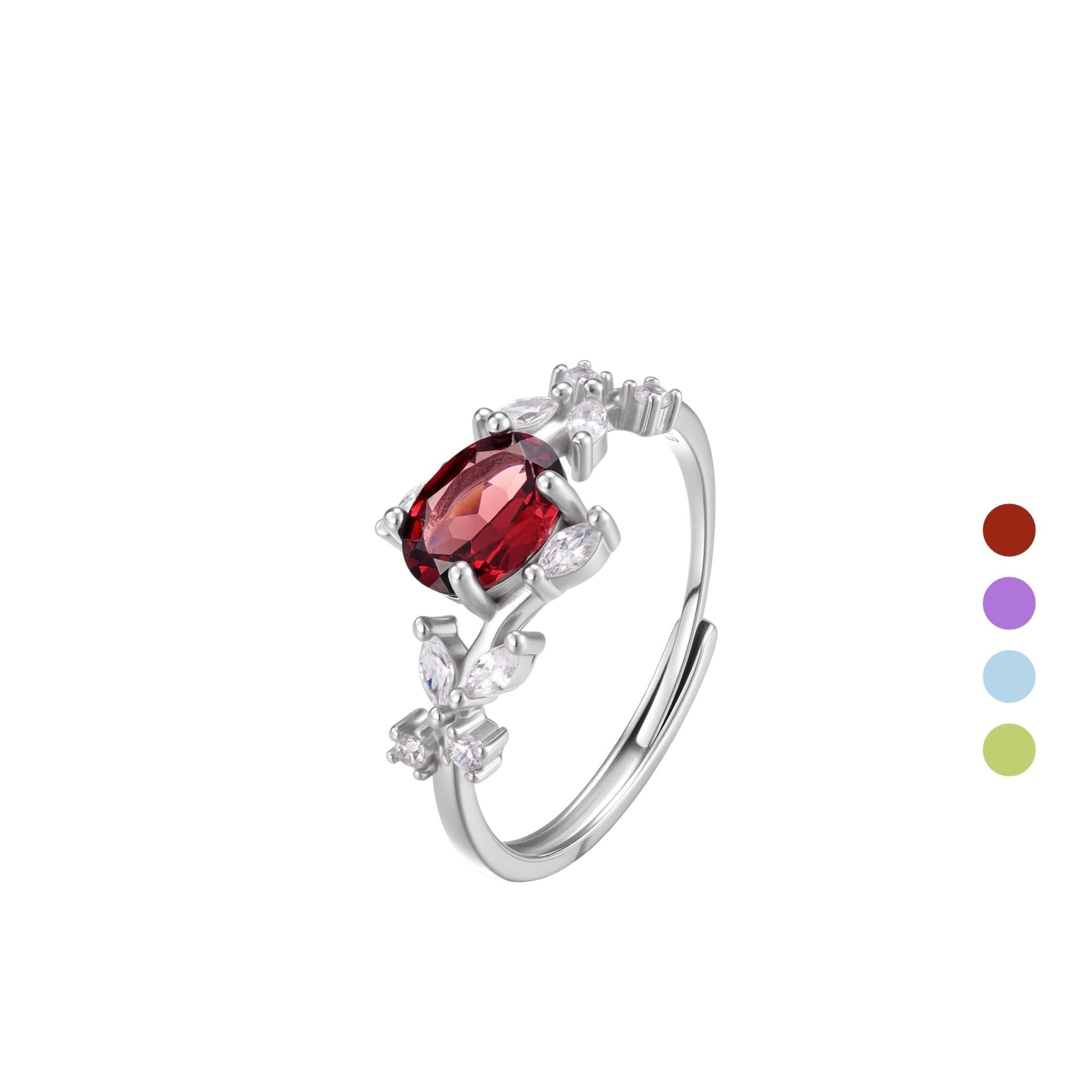 Floral Ring - Pure Gems & Stones Store: Awakened Days