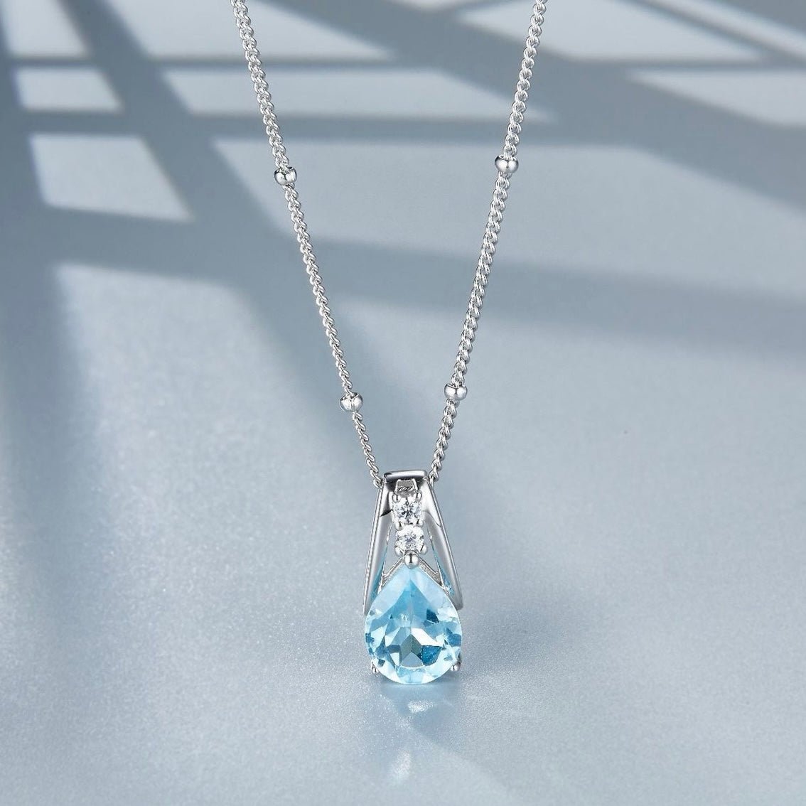 Frozen Dewdrop Necklace - Pure Gems & Stones Store: Awakened Days