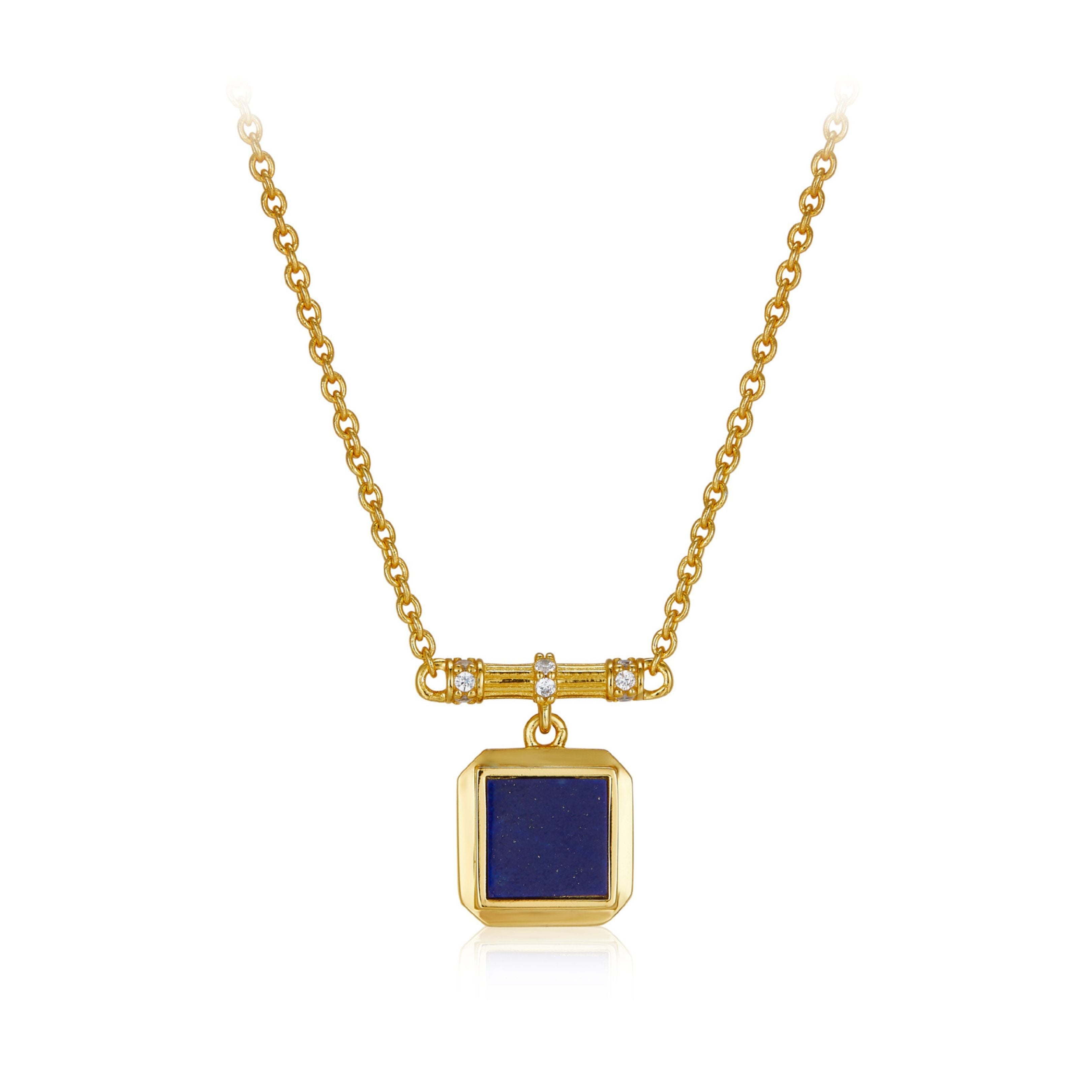 Garden Square Necklace - Pure Gems & Stones Store: Awakened Days