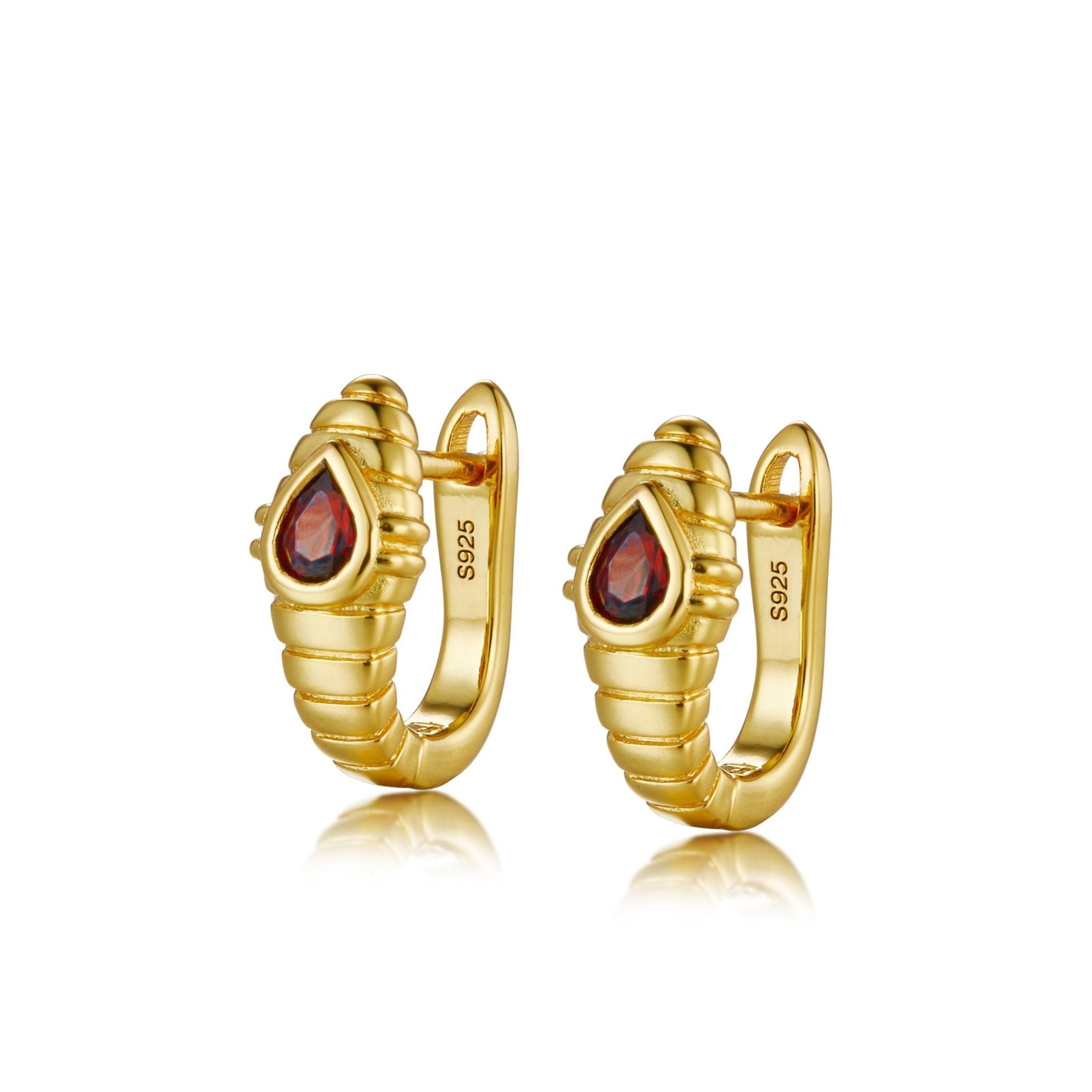 Gilded Viper Earrings - Pure Gems & Stones Store: Awakened Days