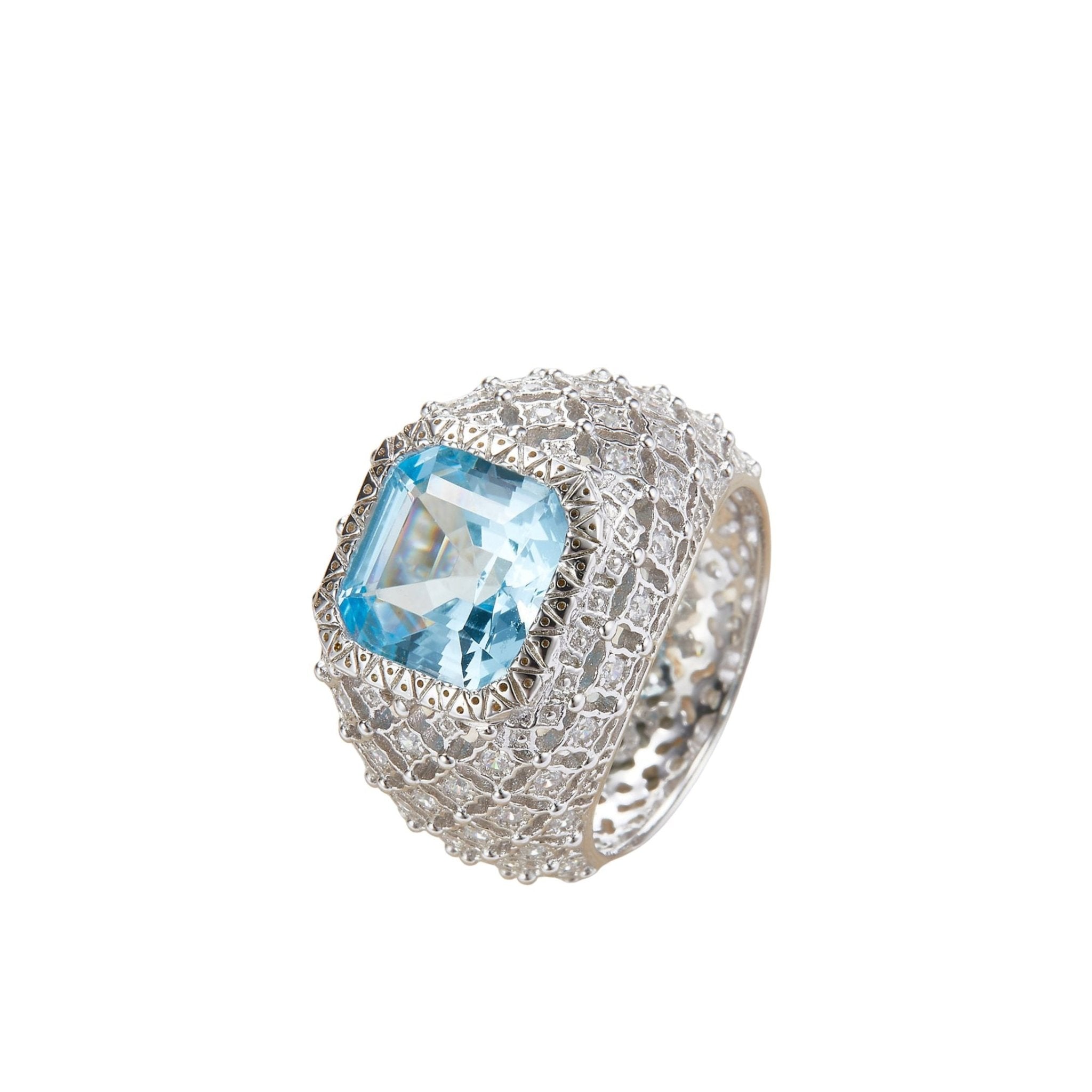 Glacier Crown Ring - Pure Gems & Stones Store: Awakened Days
