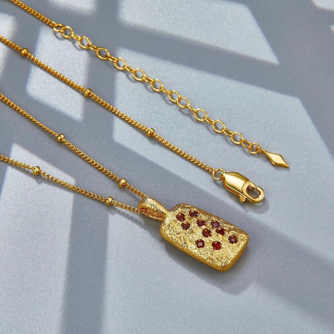 Golden Oracle Necklace - Pure Gems & Stones Store: Awakened Days