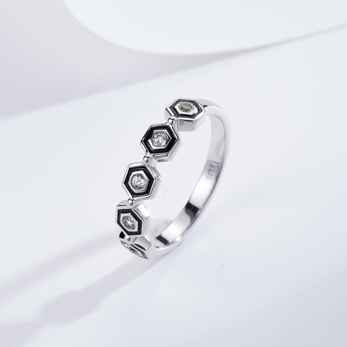 Hexa Noire Ring - Pure Gems & Stones Store: Awakened Days