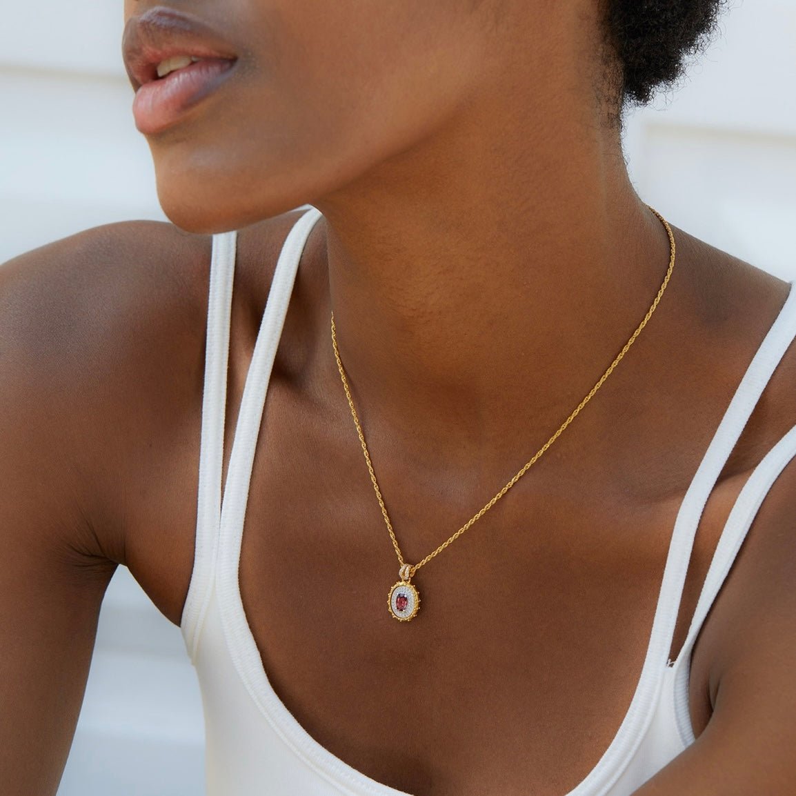 Imperial Romance Necklace - Pure Gems & Stones Store: Awakened Days