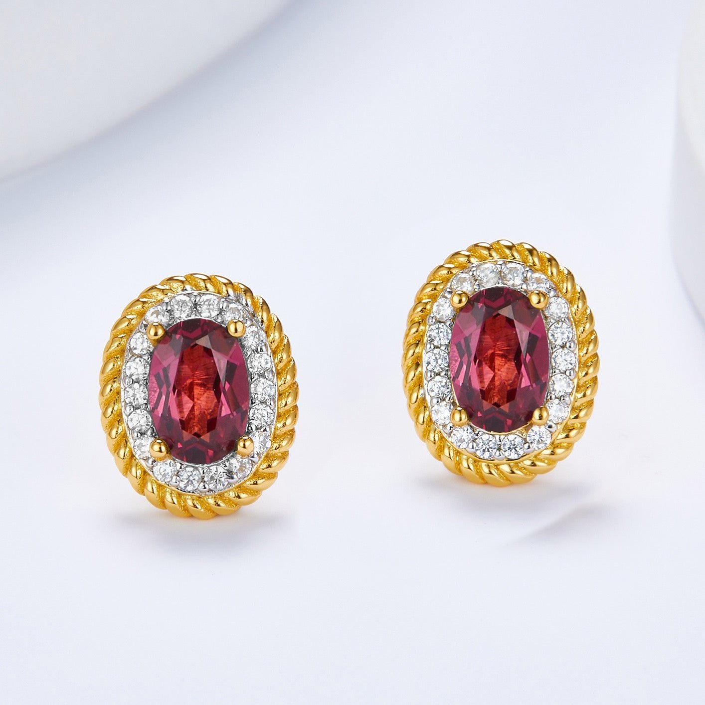 Imperial Romance Studs - Pure Gems & Stones Store: Awakened Days