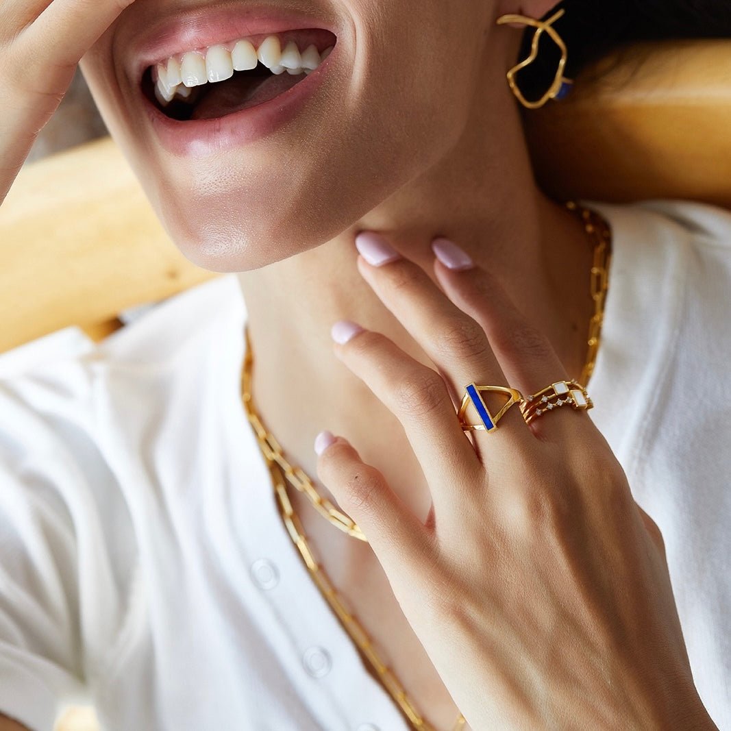 Indigo Bridge Ring - Pure Gems & Stones Store: Awakened Days
