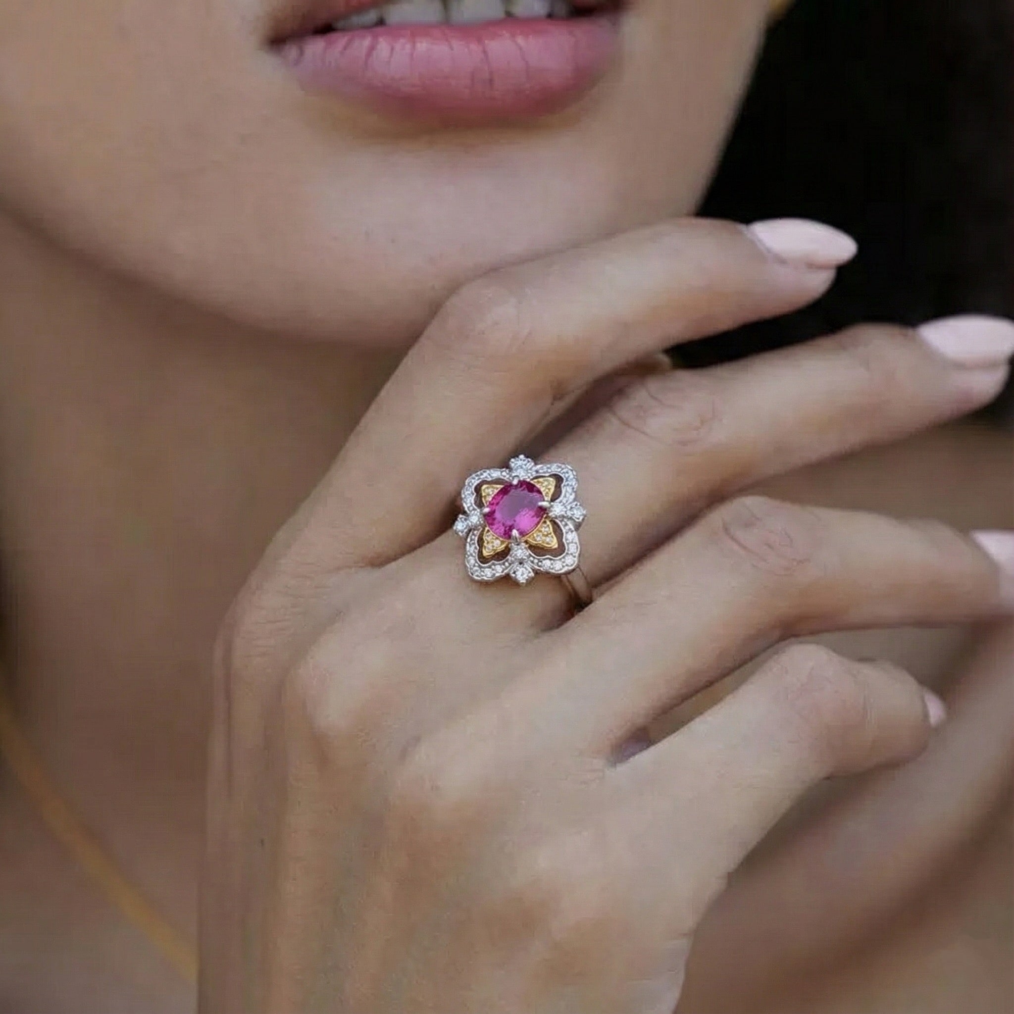 La Rosa di Firenze Ring - Pure Gems & Stones Store: Awakened Days