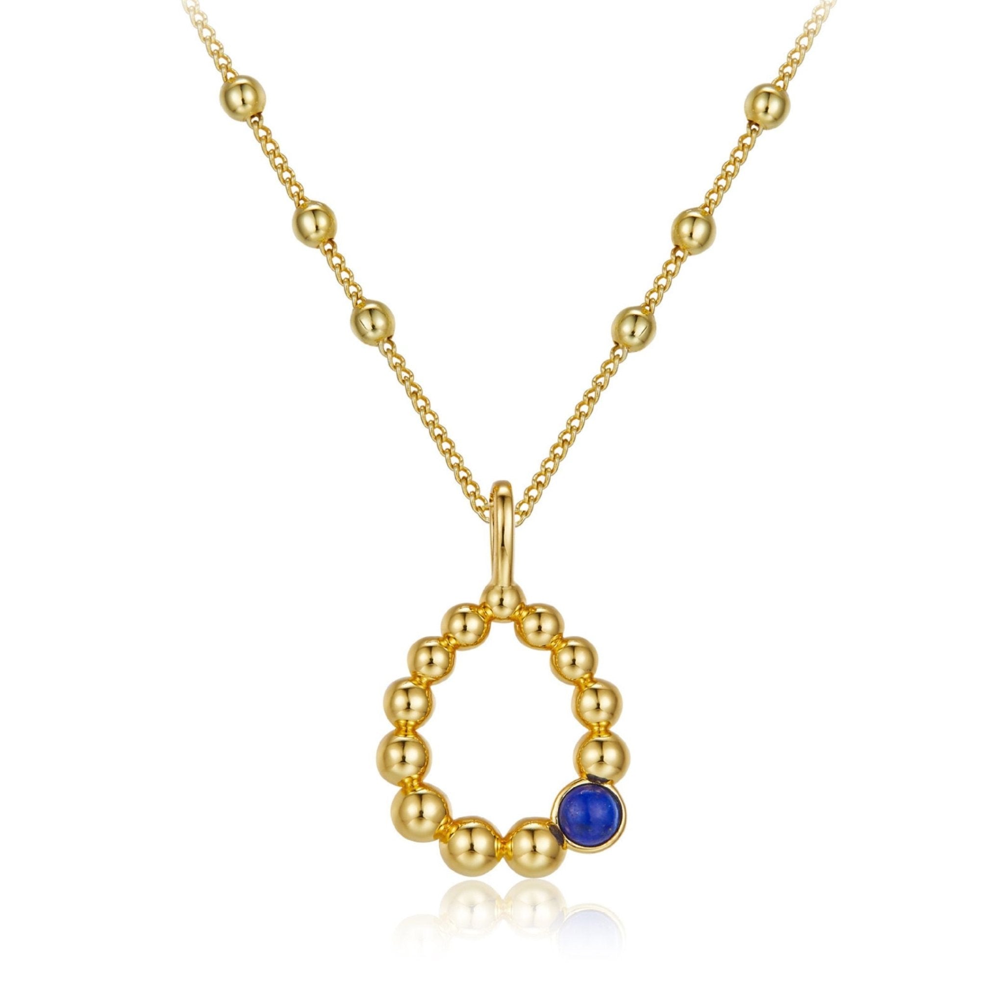 L’Anneau Bleu Necklace - Pure Gems & Stones Store: Awakened Days