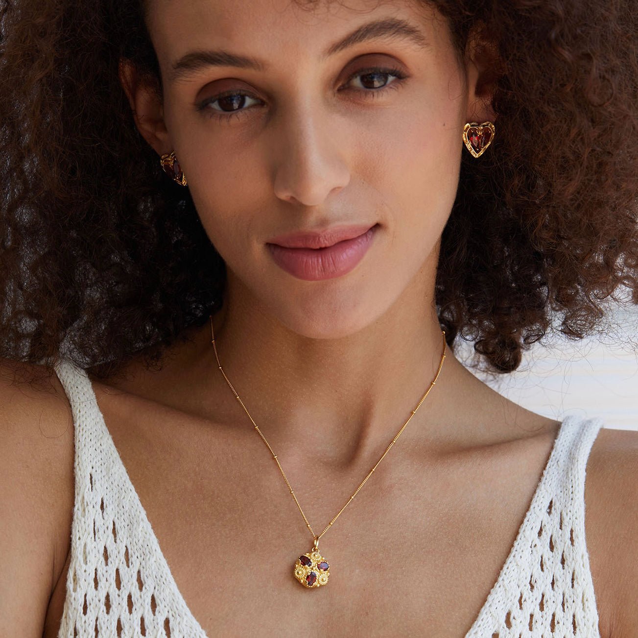 L’Art du Cœur Studs - Pure Gems & Stones Store: Awakened Days