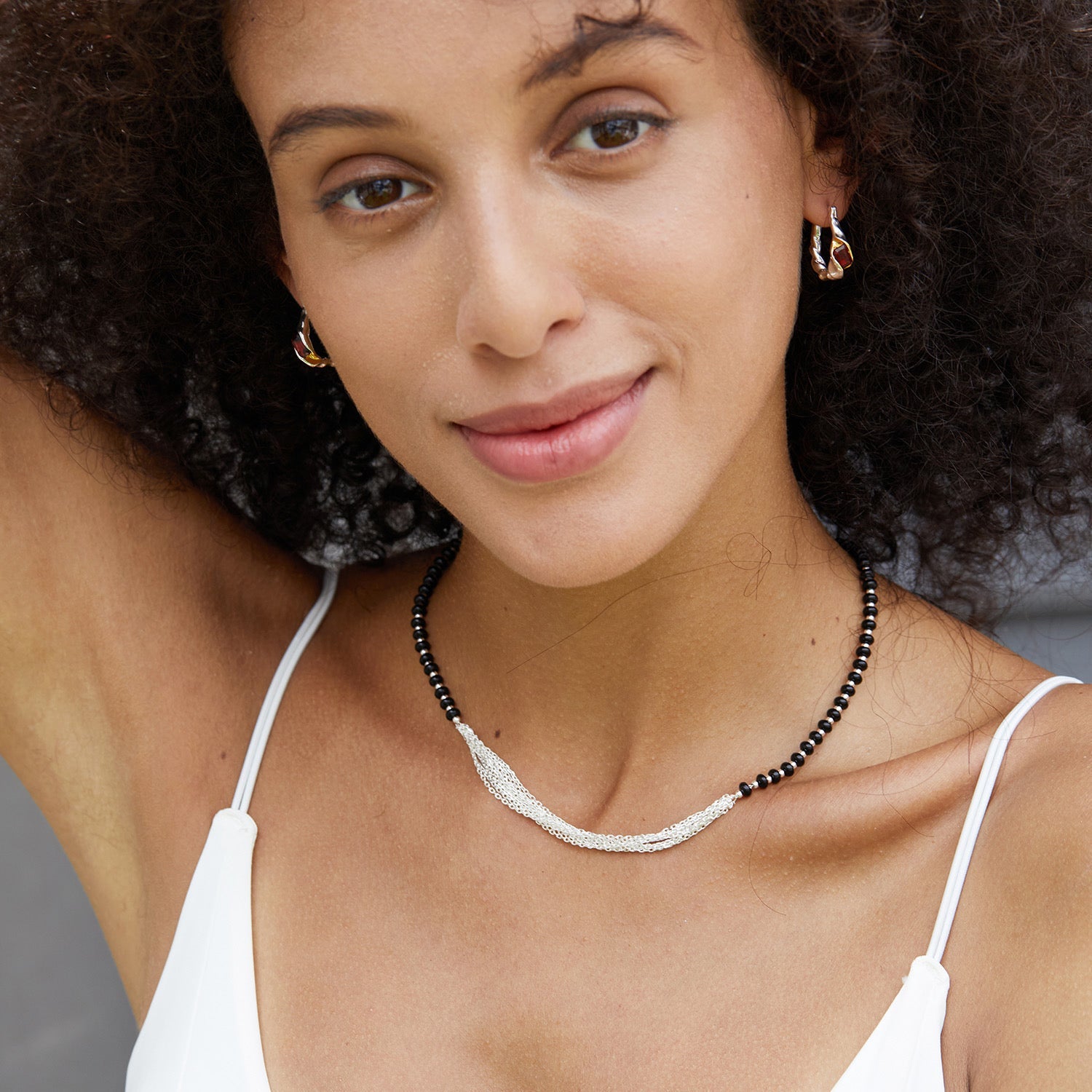 Lava Ember Hoops - Pure Gems & Stones Store: Awakened Days