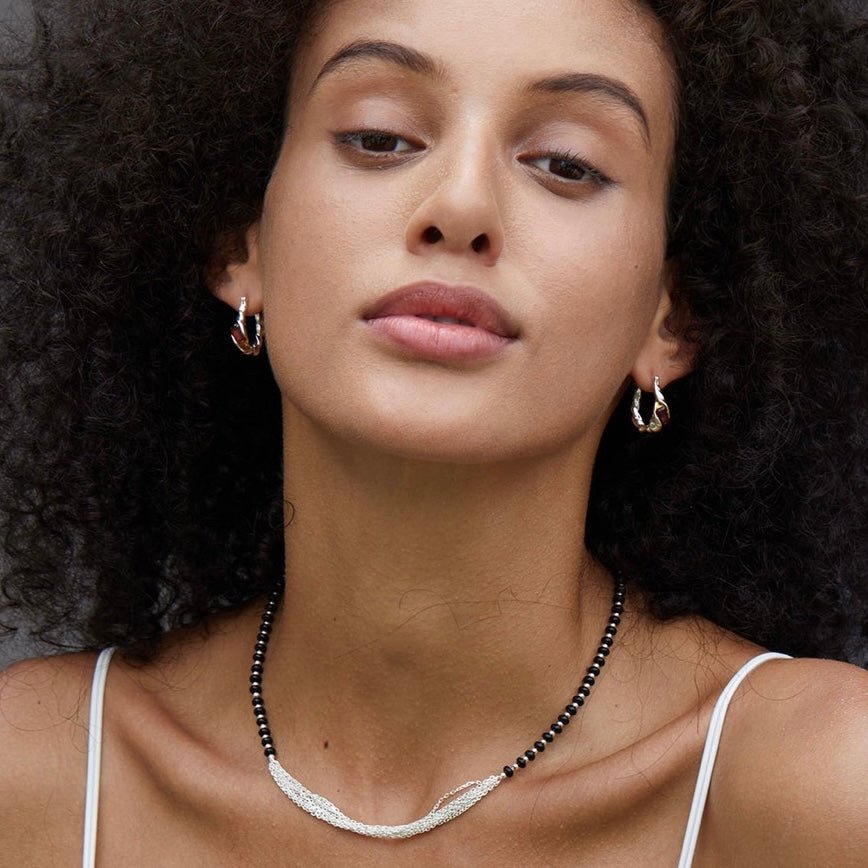 Lava Ember Hoops - Pure Gems & Stones Store: Awakened Days