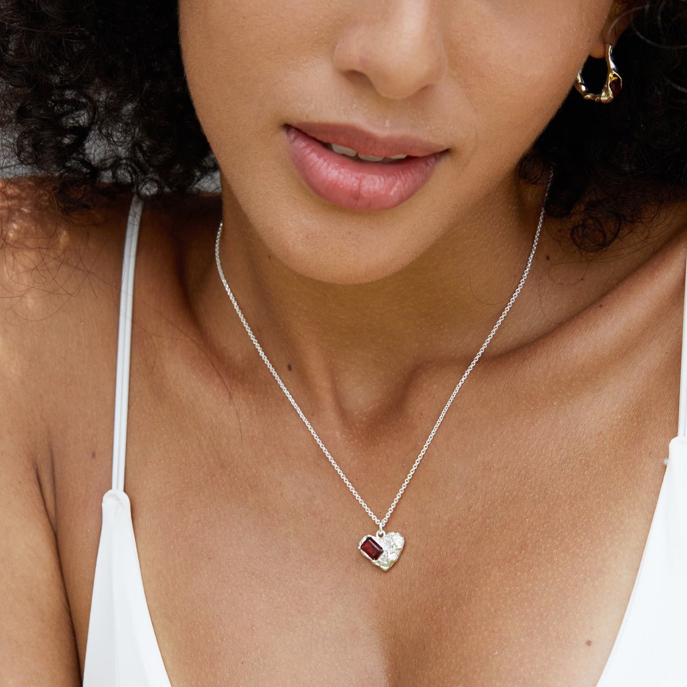 Lava Love Necklace - Pure Gems & Stones Store: Awakened Days