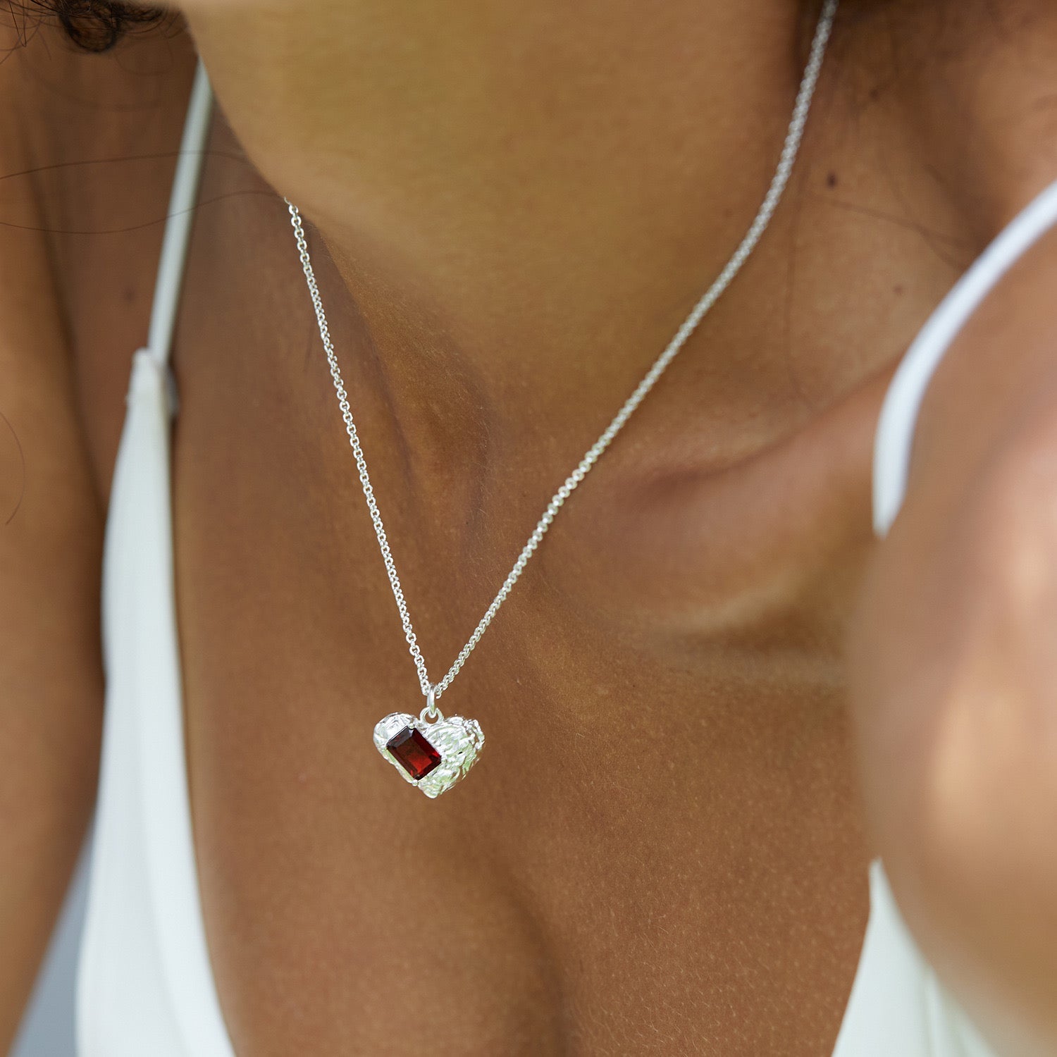Lava Love Necklace - Pure Gems & Stones Store: Awakened Days