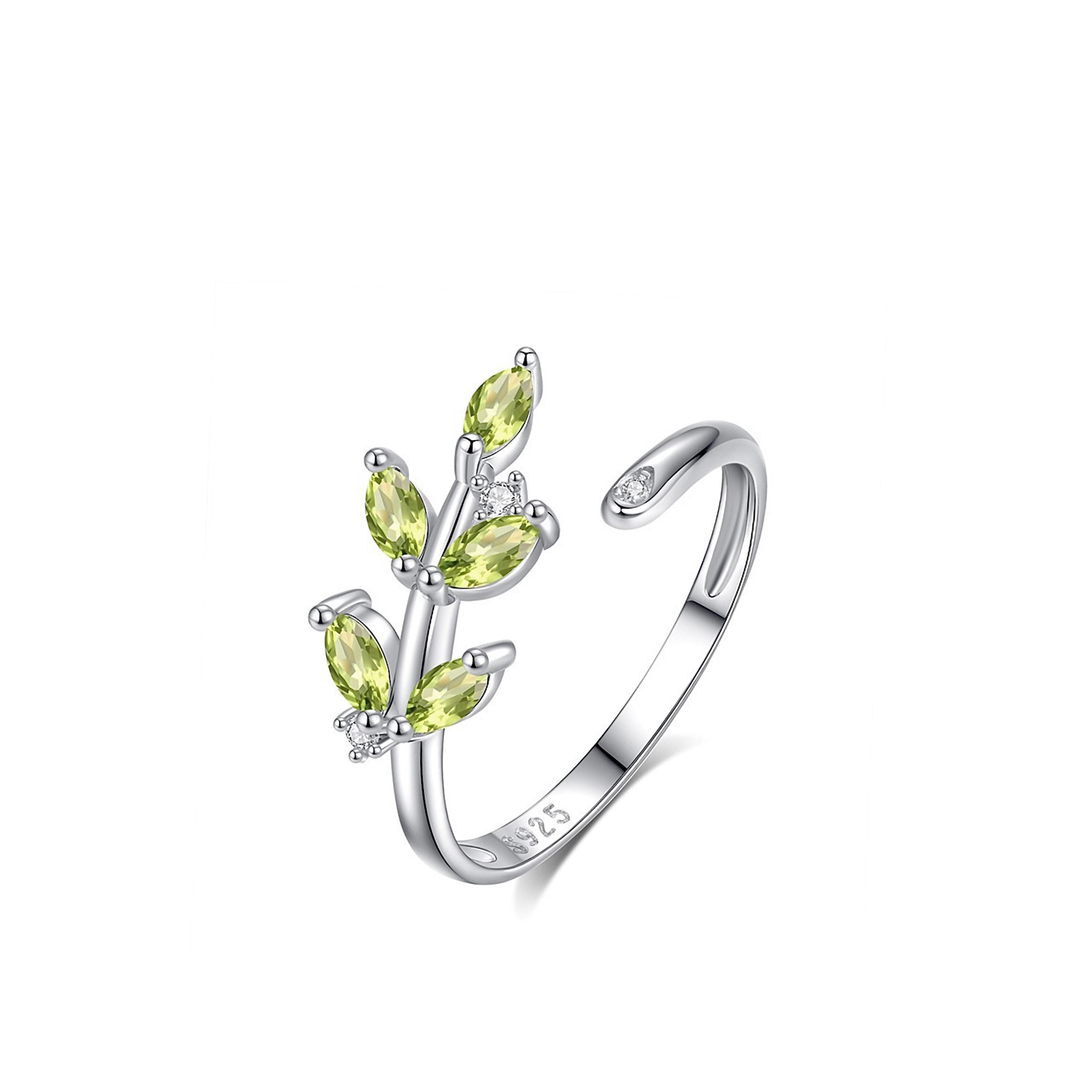 Leafline Ring - Pure Gems & Stones Store: Awakened Days