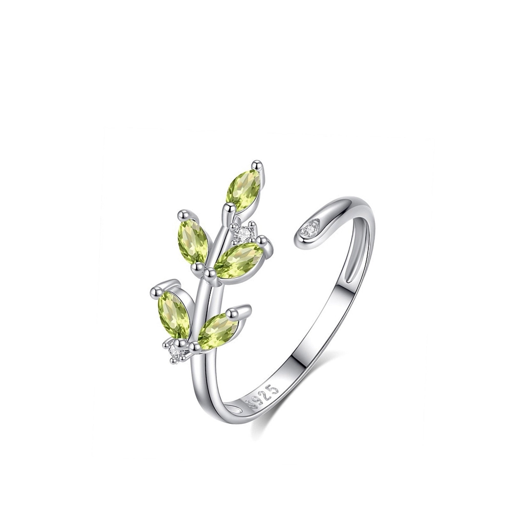 Leafline Ring - Pure Gems & Stones Store: Awakened Days