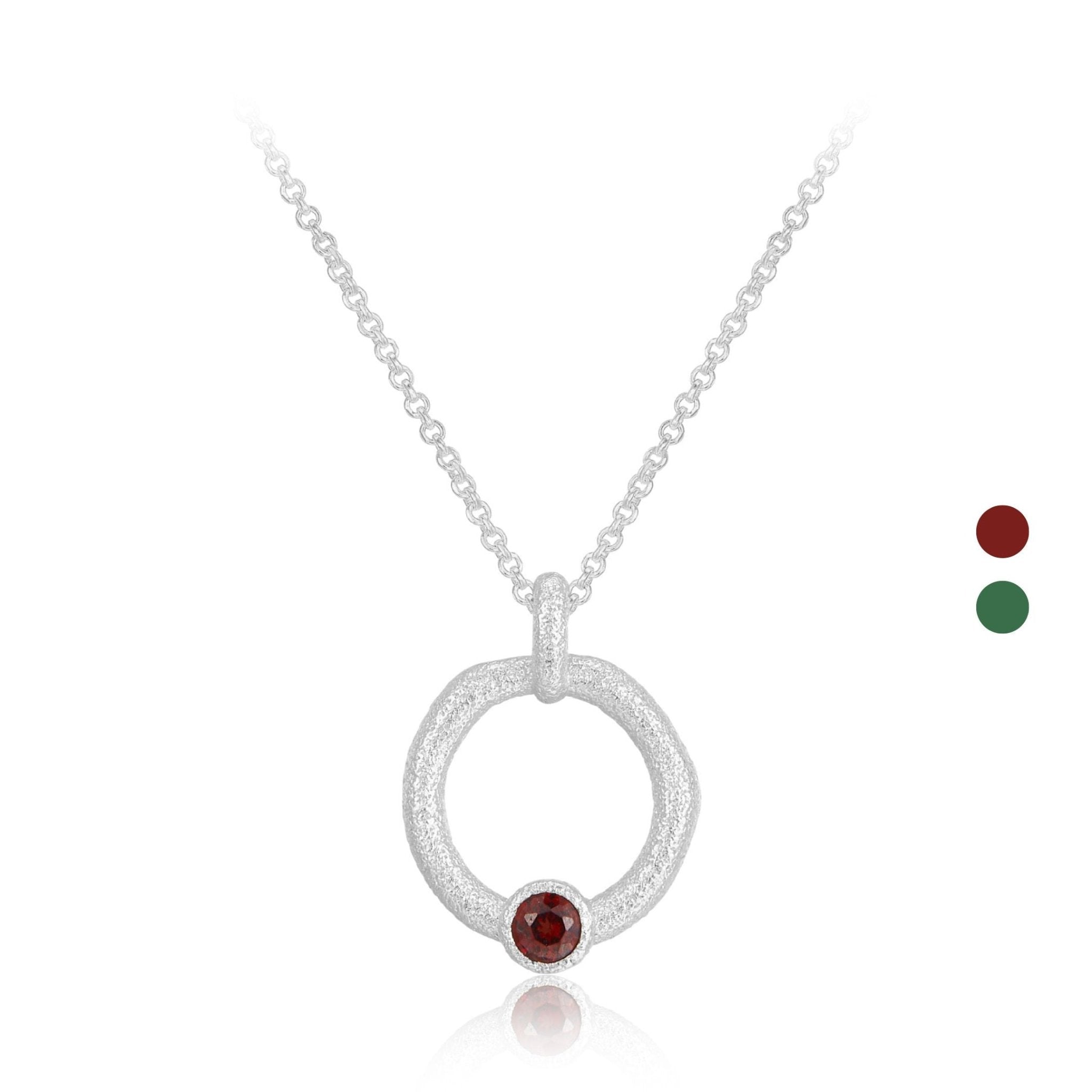Lumen Circle Necklace - Pure Gems & Stones Store: Awakened Days