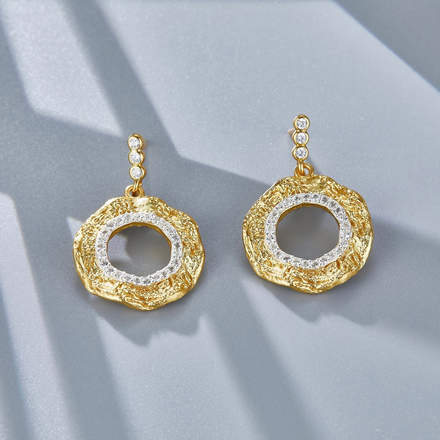 Lune Dorée Earrings - Pure Gems & Stones Store: Awakened Days