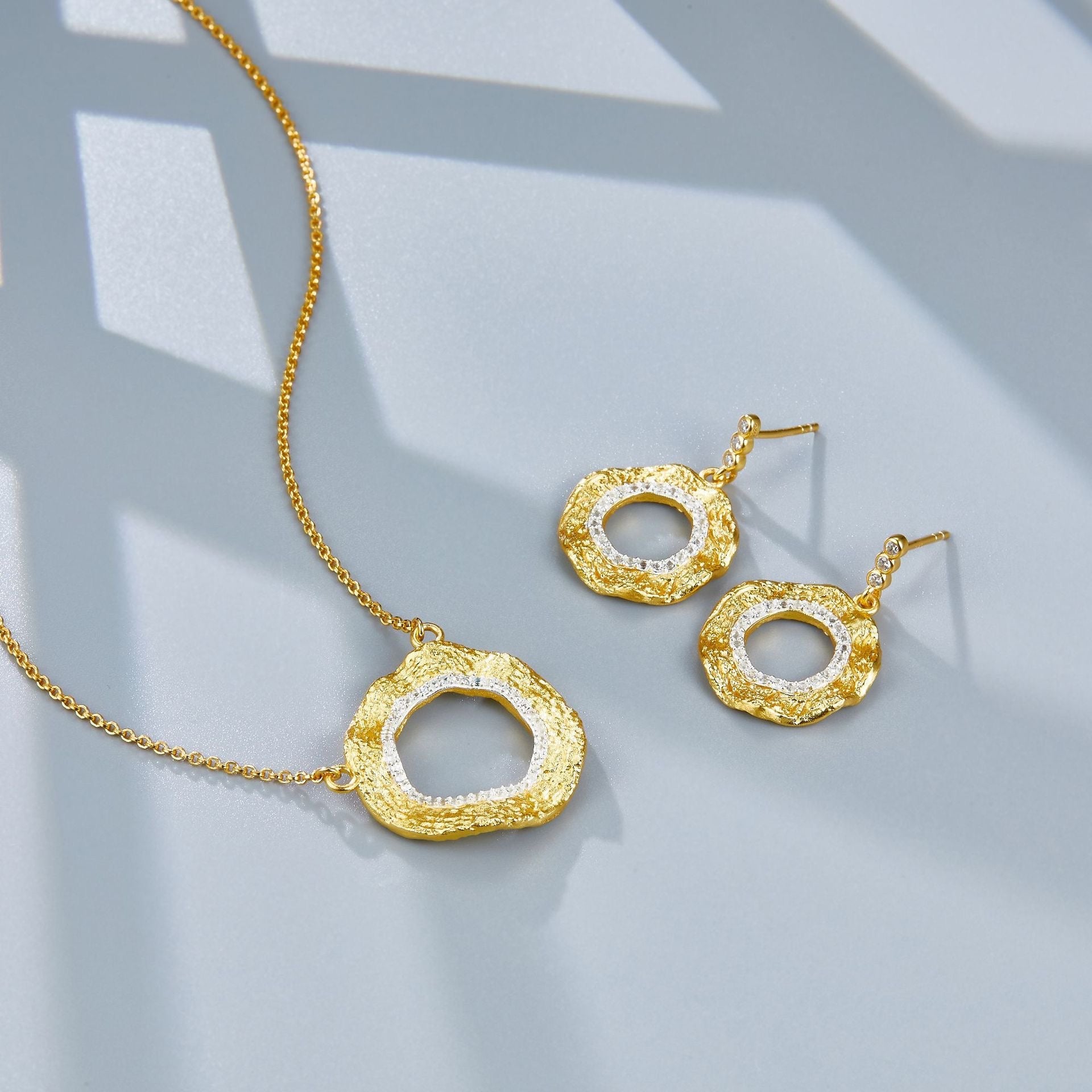 Lune Dorée Earrings - Pure Gems & Stones Store: Awakened Days