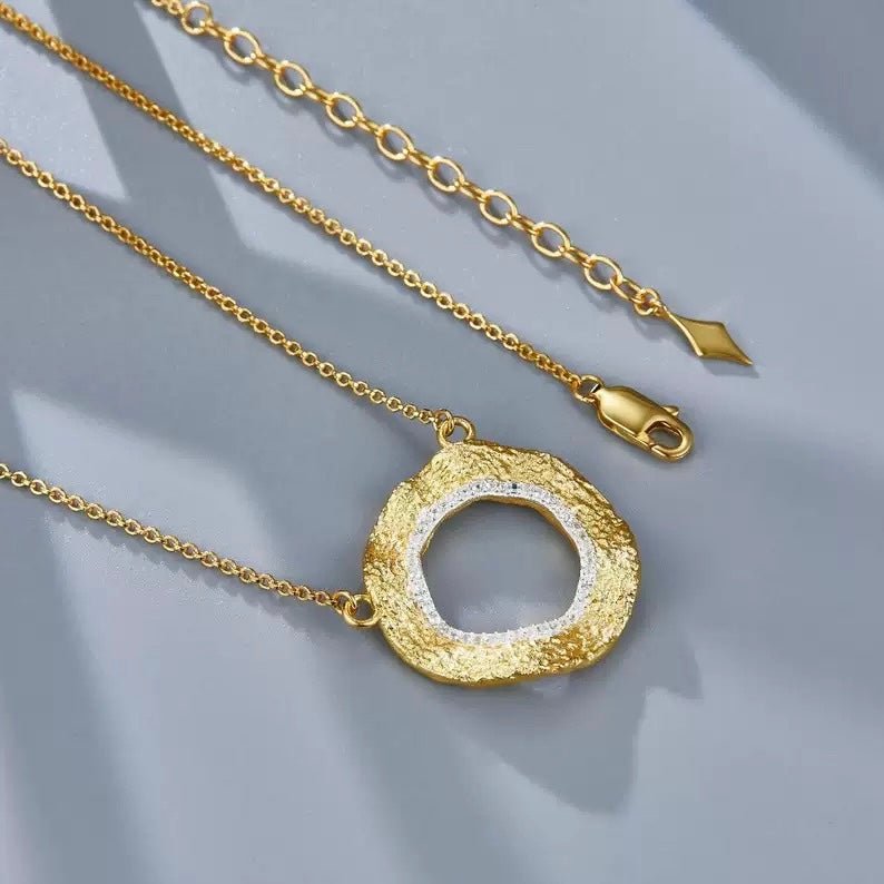 Lune Dorée Necklace - Pure Gems & Stones Store: Awakened Days
