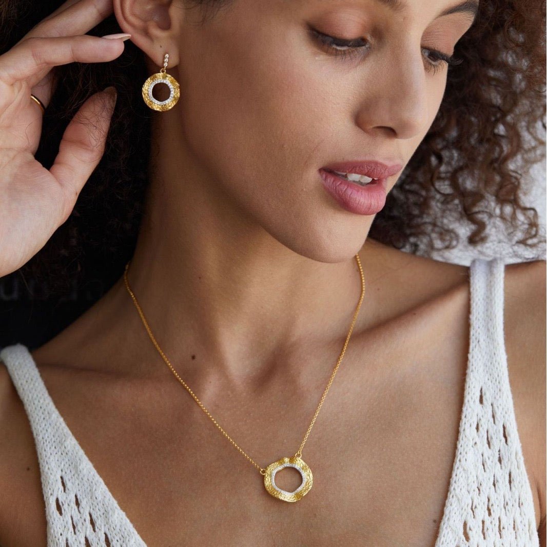 Lune Dorée Necklace - Pure Gems & Stones Store: Awakened Days