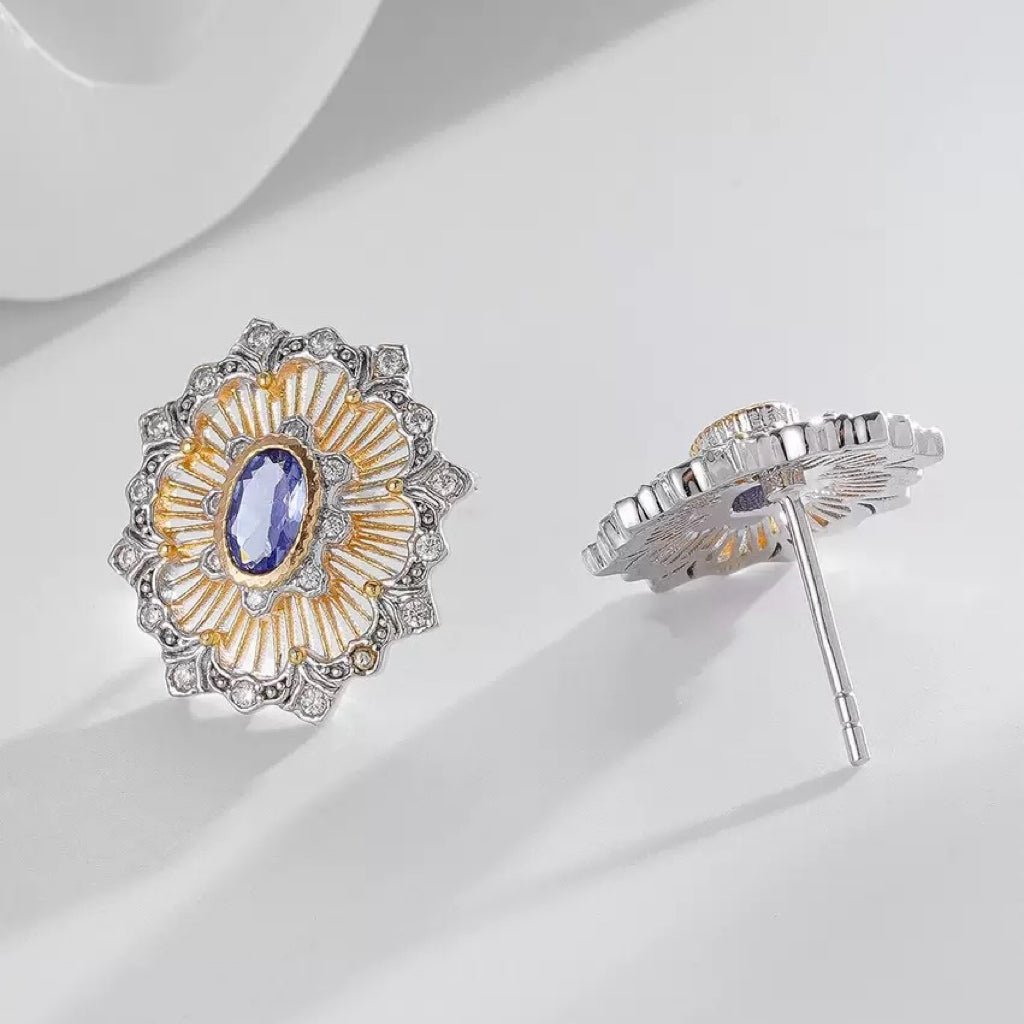 Medici’s Bloom Earrings - Pure Gems & Stones Store: Awakened Days