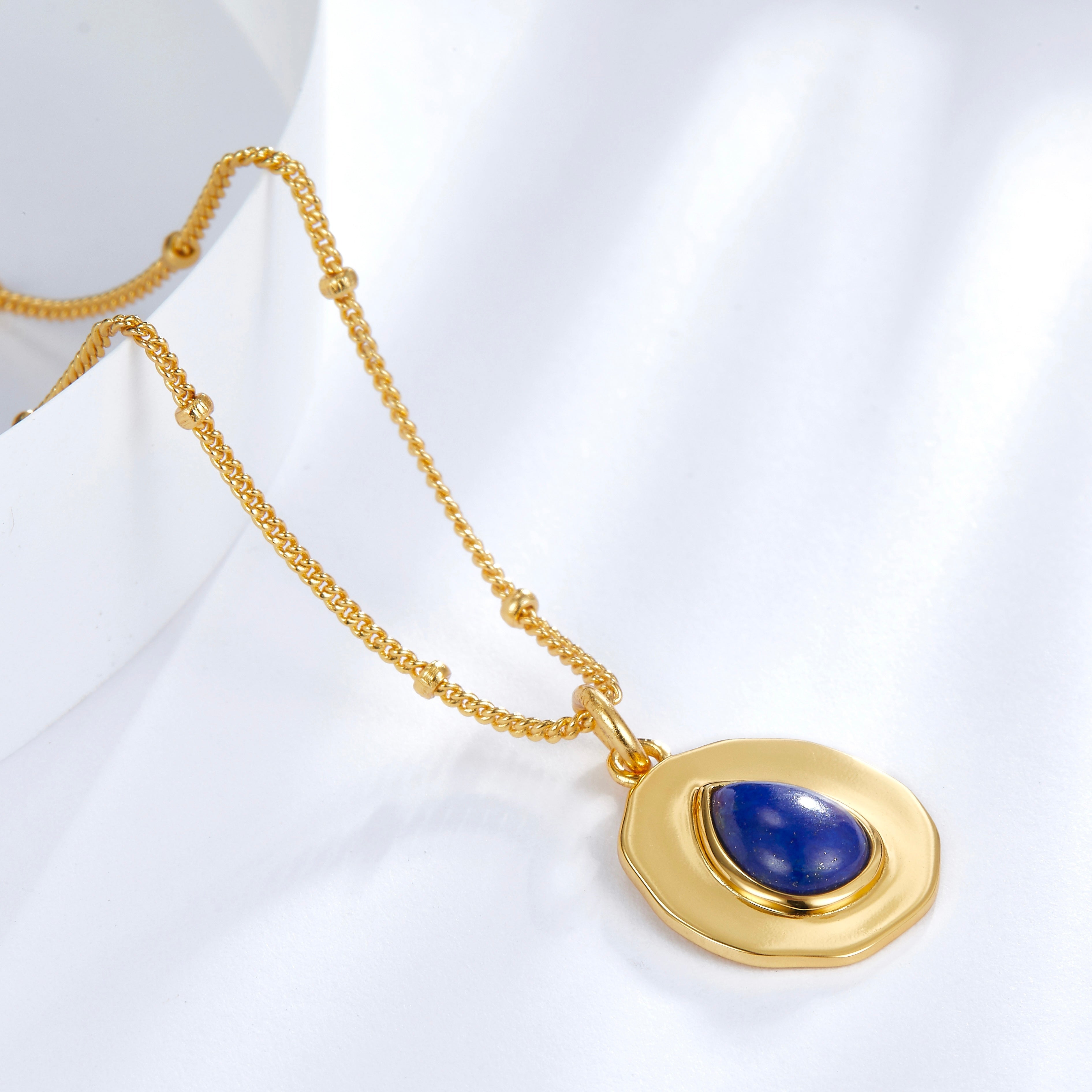 Midnight Drop Necklace - Pure Gems & Stones Store: Awakened Days