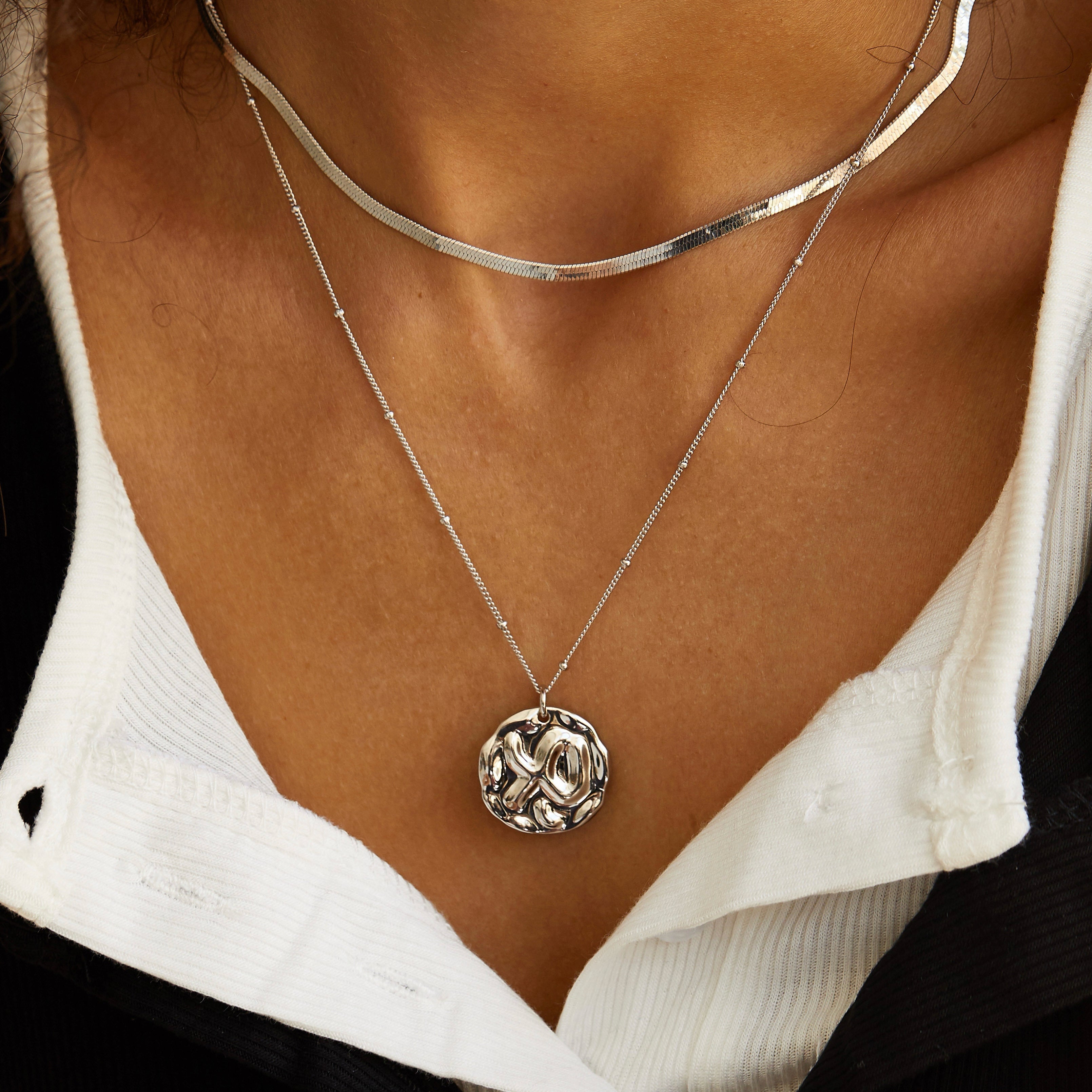 Molten XO Necklace - Pure Gems & Stones Store: Awakened Days