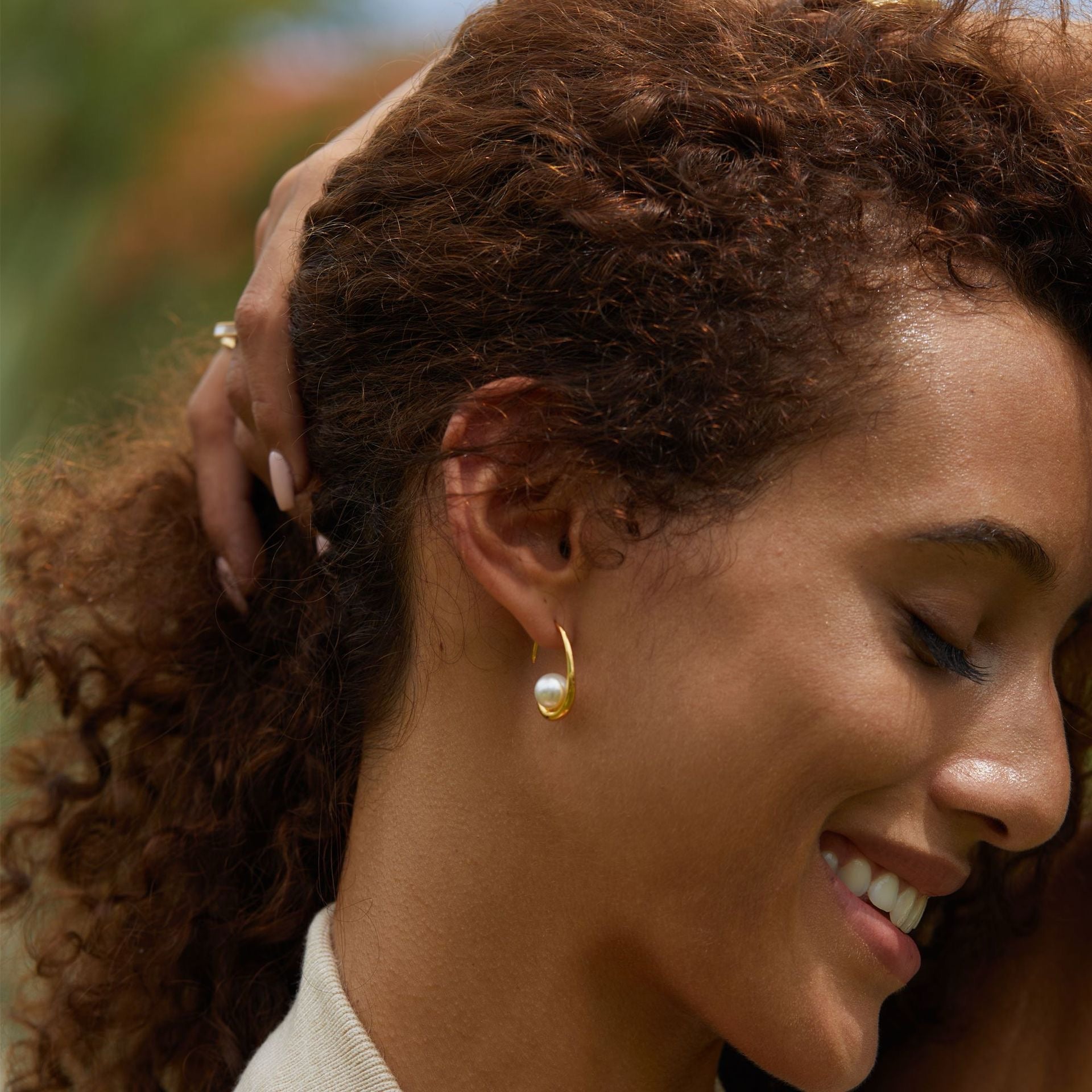 Moonlit Arc Earrings - Pure Gems & Stones Store: Awakened Days