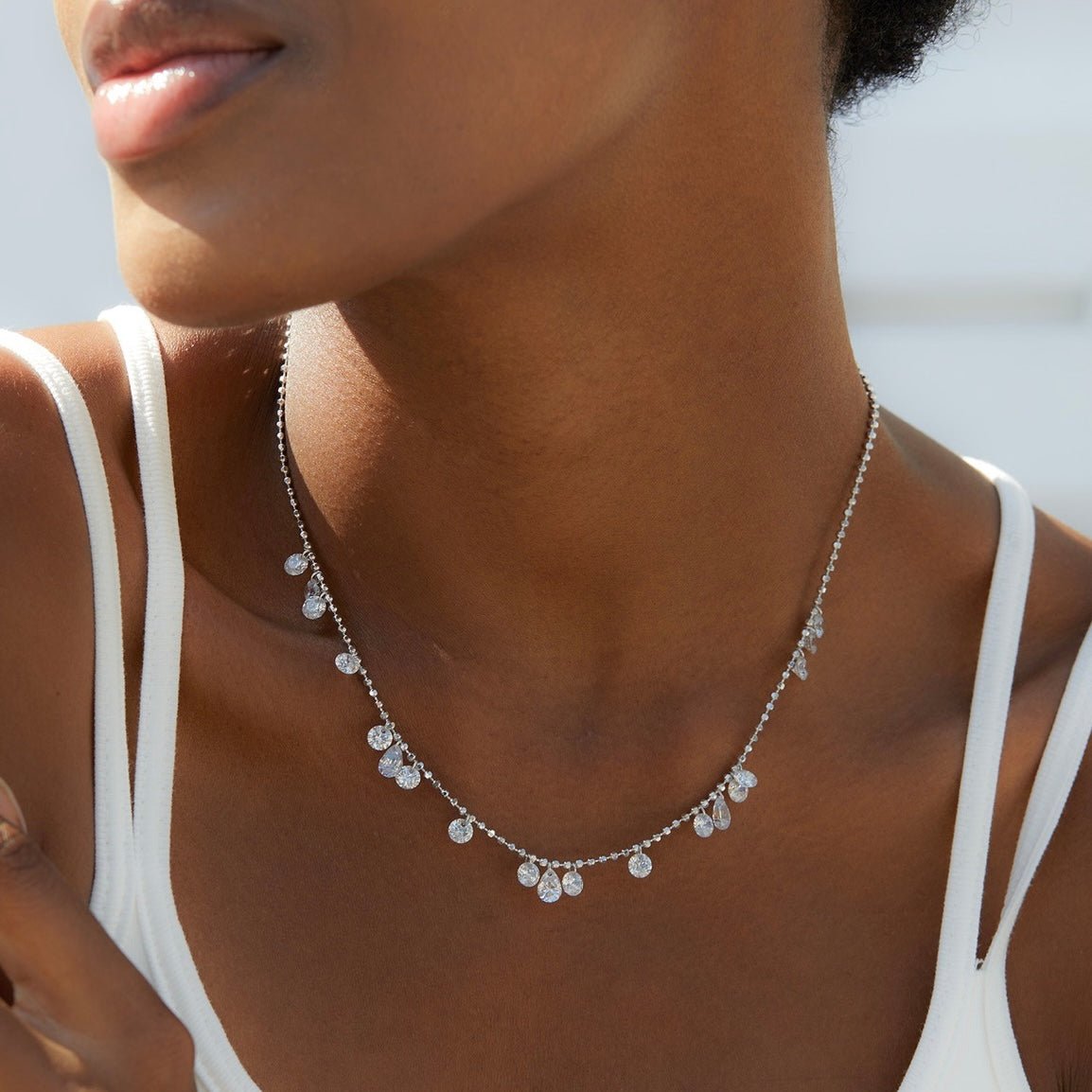 Moonveil Necklace - Pure Gems & Stones Store: Awakened Days