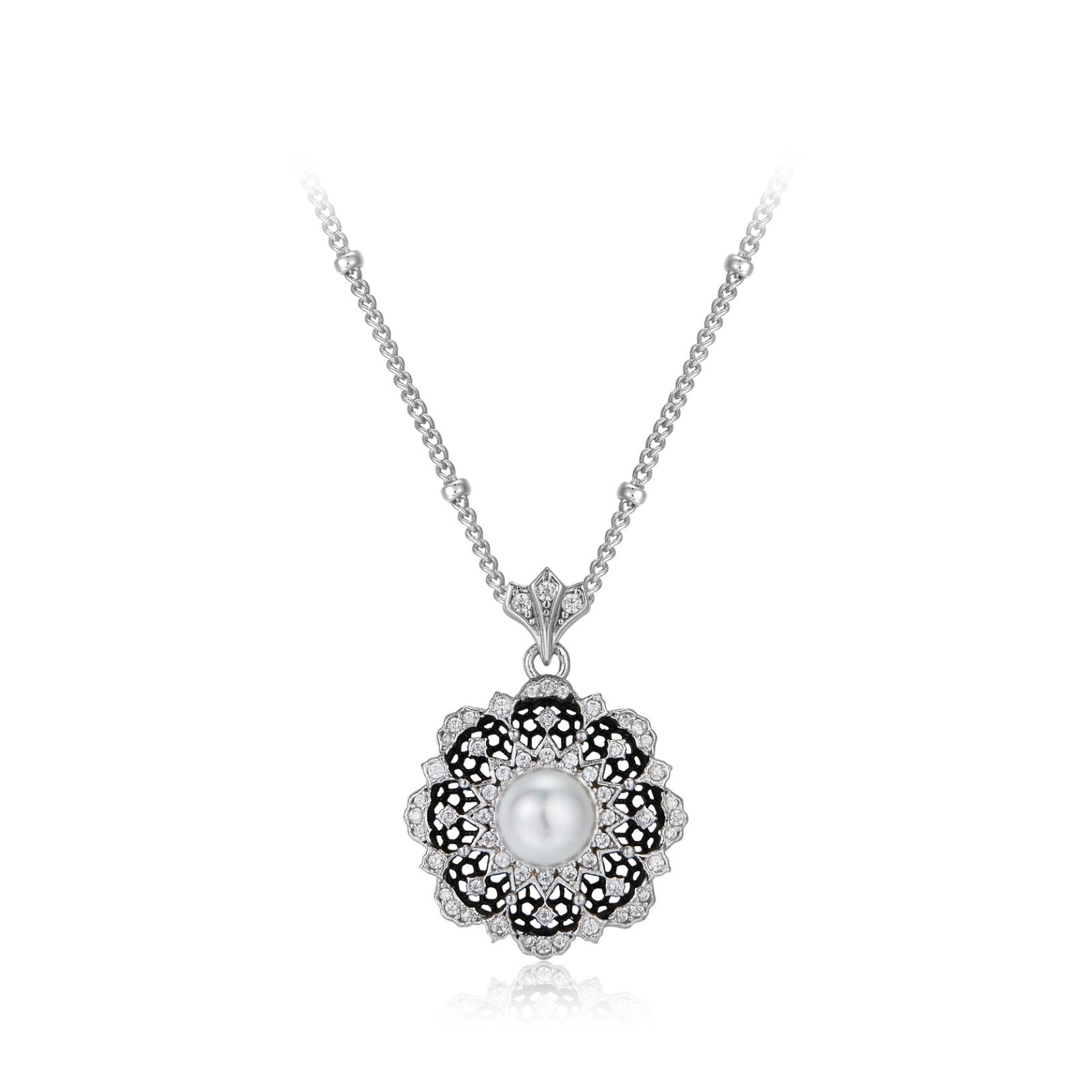 Nocturne Fleur Necklace - Pure Gems & Stones Store: Awakened Days