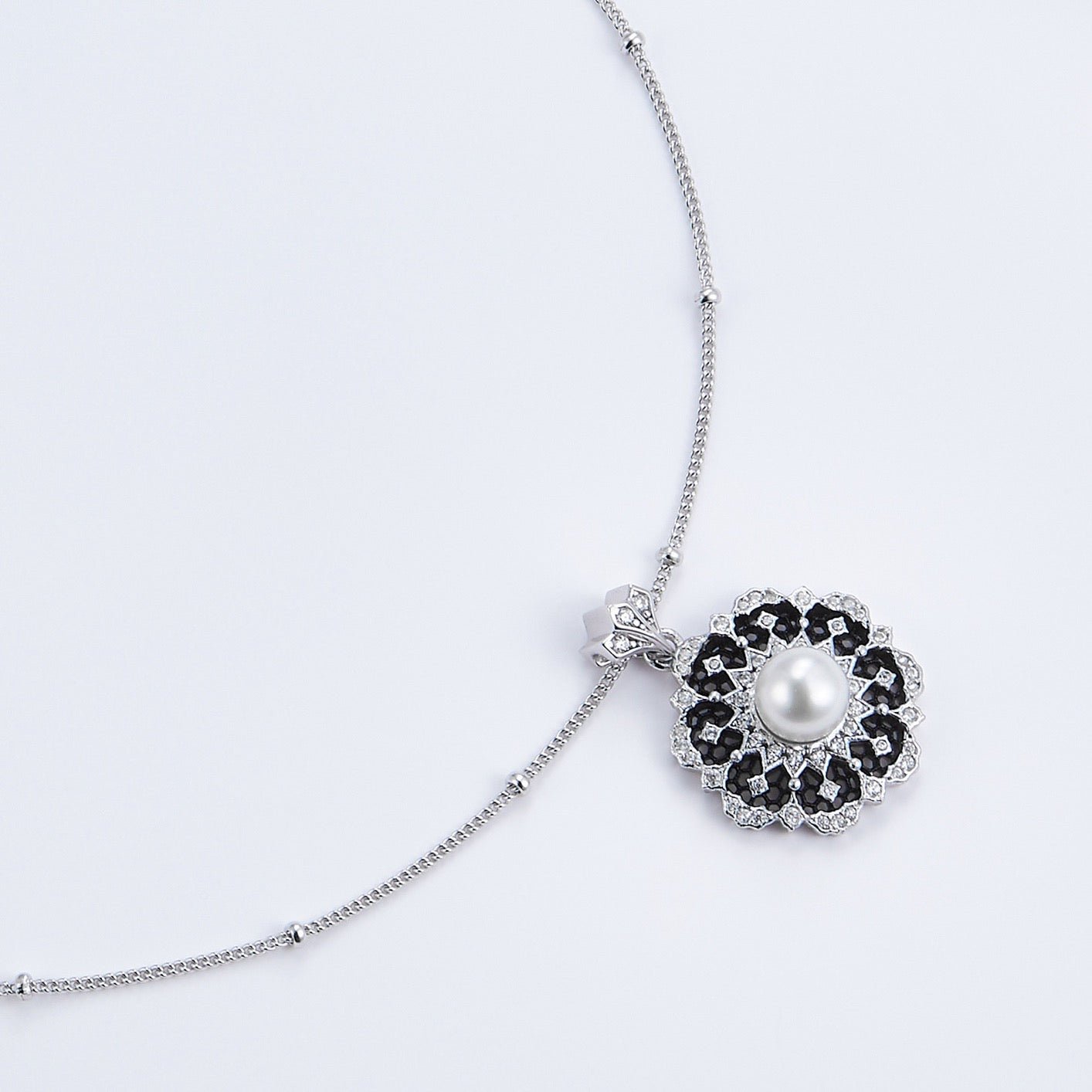Nocturne Fleur Necklace - Pure Gems & Stones Store: Awakened Days