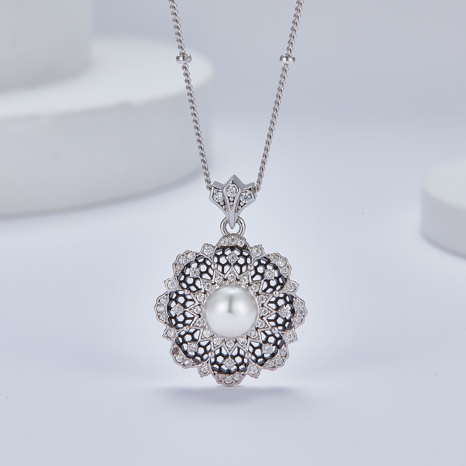 Nocturne Fleur Necklace - Pure Gems & Stones Store: Awakened Days
