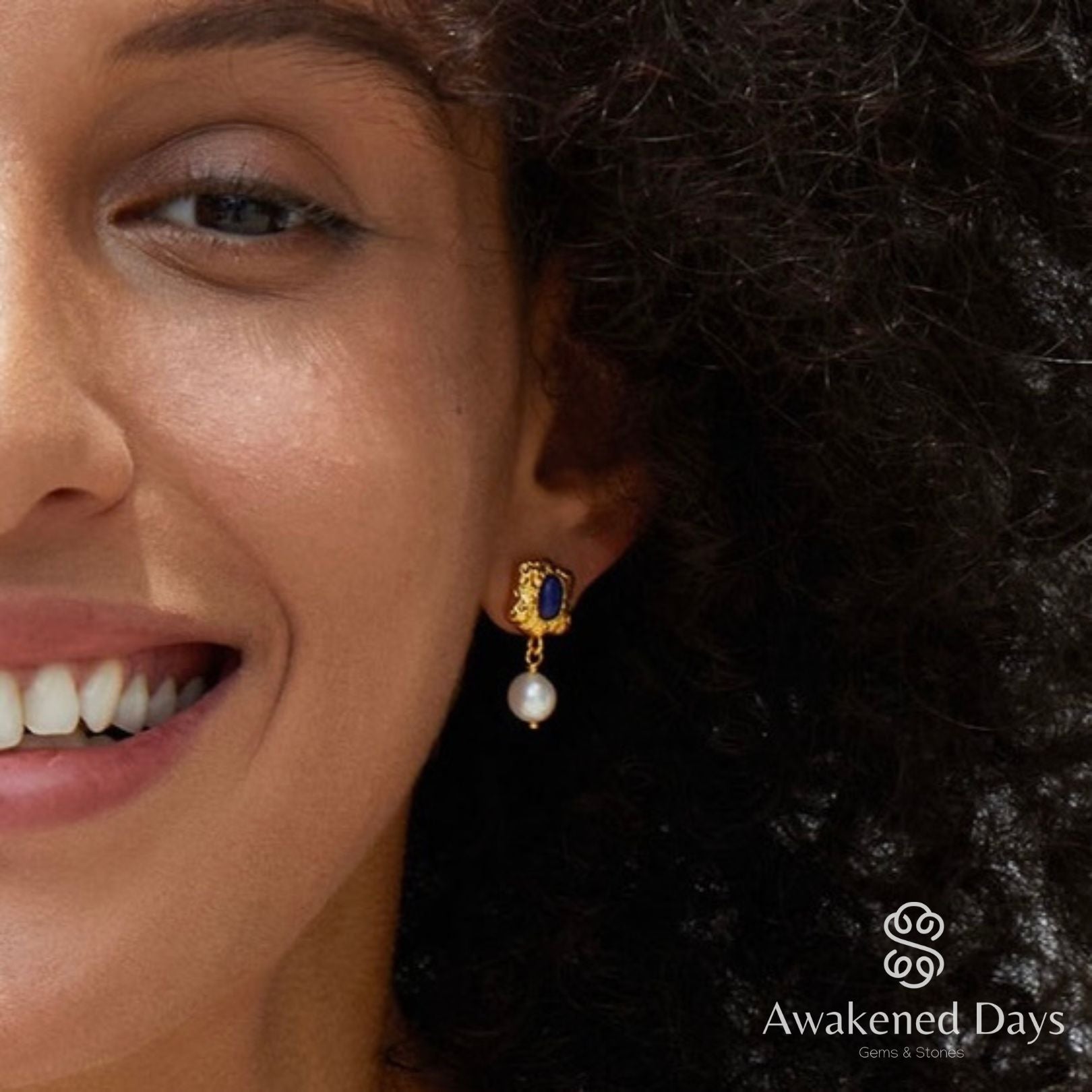 Noor Pearl Drops - Pure Gems & Stones Store: Awakened Days