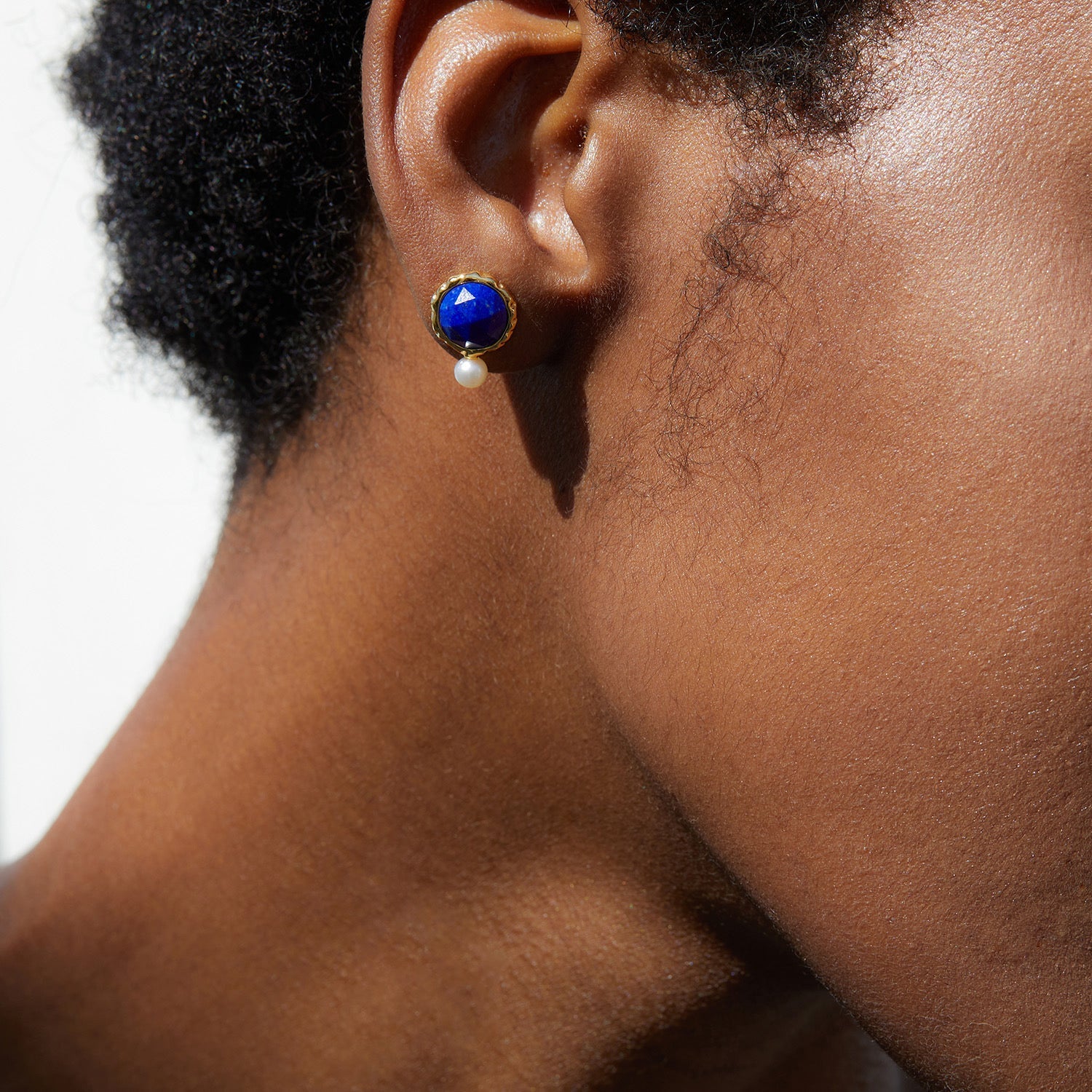 Ocean Pearl Studs - Pure Gems & Stones Store: Awakened Days
