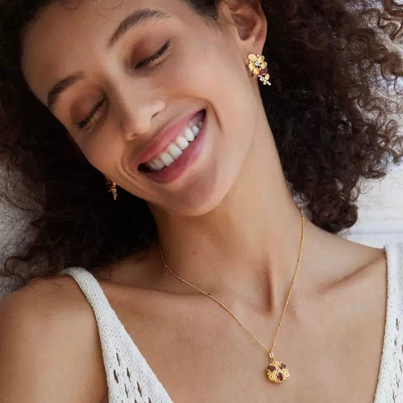 Opéra de Feu Cascade Earrings - Pure Gems & Stones Store: Awakened Days