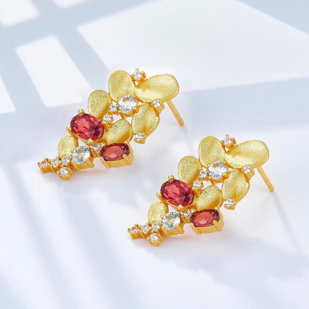 Opéra de Feu Cascade Earrings - Pure Gems & Stones Store: Awakened Days