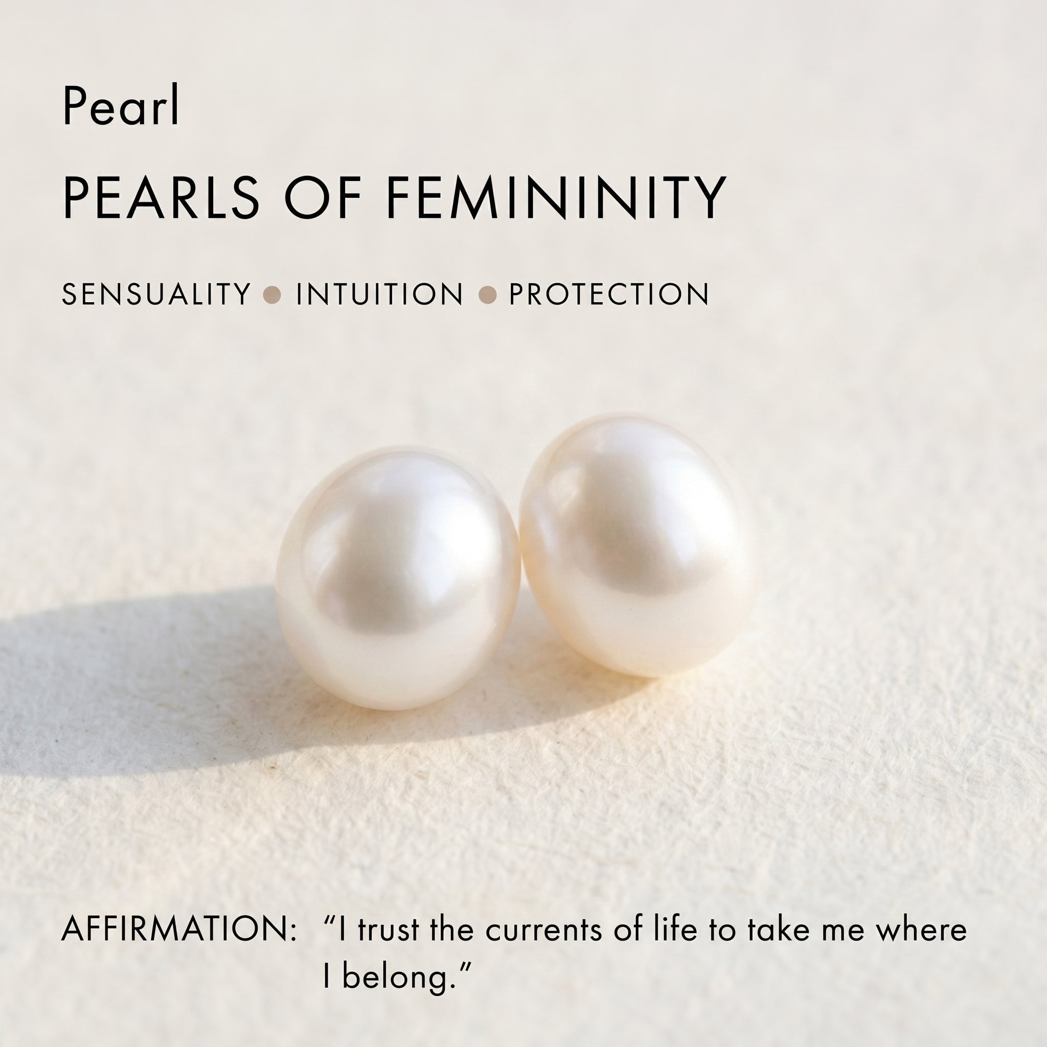 Pearl in Palm Necklace - Pure Gems & Stones Store: Awakened Days