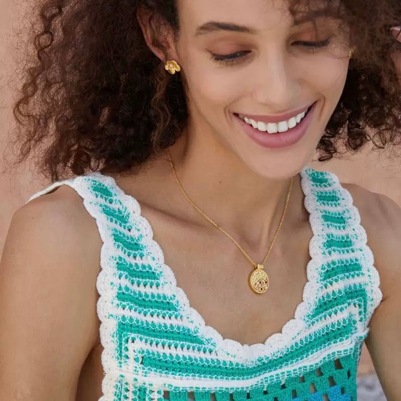 Petal Pearl Studs - Pure Gems & Stones Store: Awakened Days