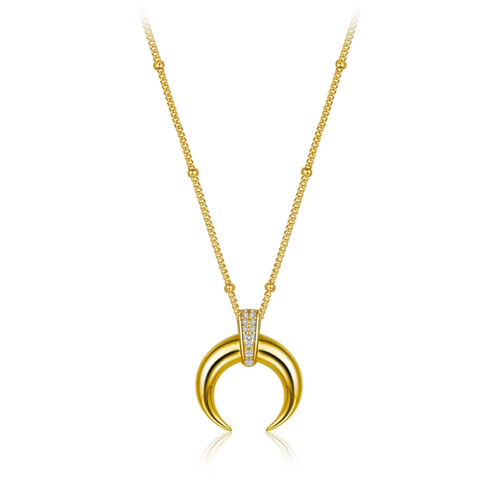 Radiant Horn Necklace - Pure Gems & Stones Store: Awakened Days