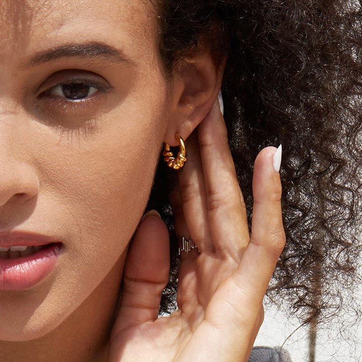 Roma Twist Hoops - Pure Gems & Stones Store: Awakened Days