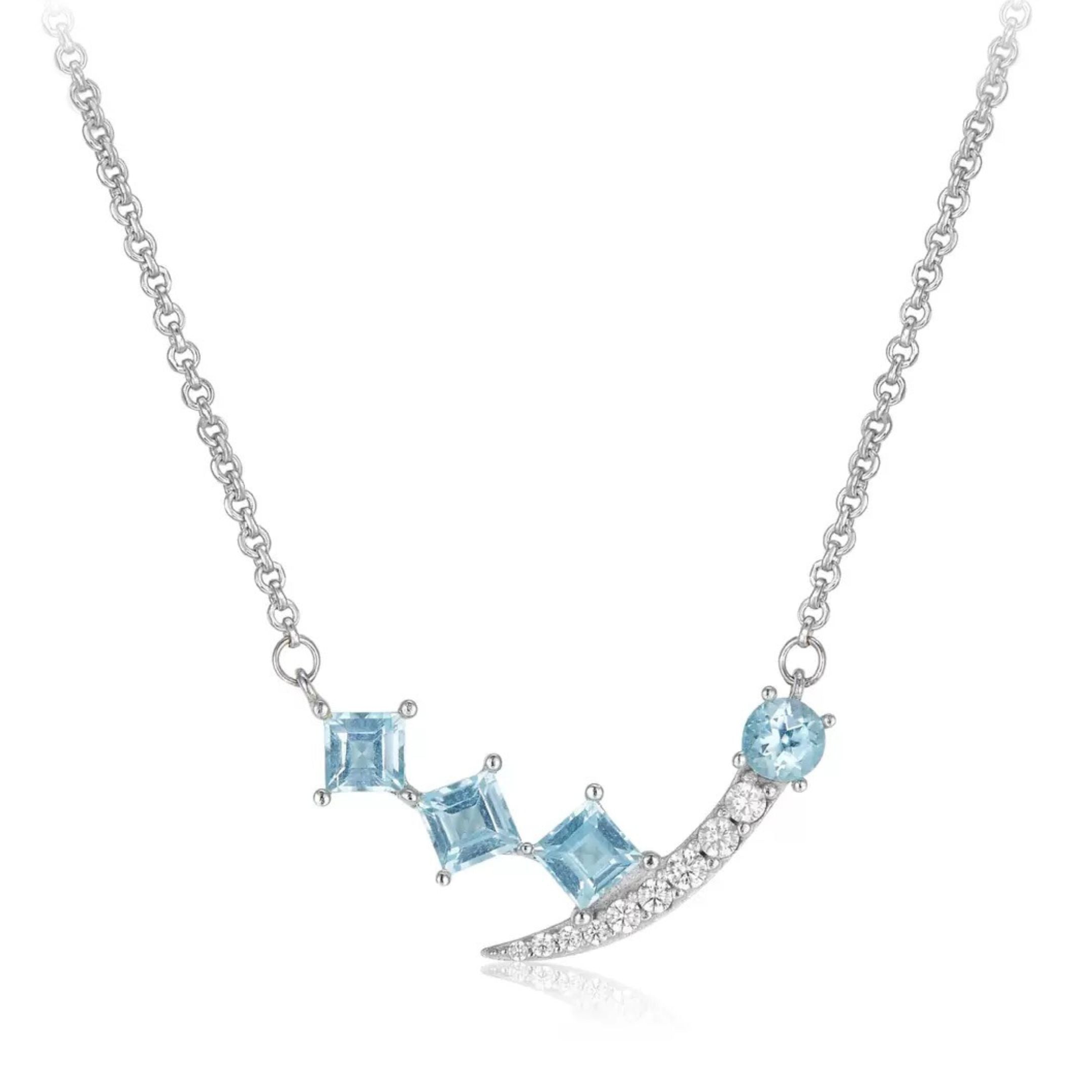 Sillage Céleste Necklace - Pure Gems & Stones Store: Awakened Days