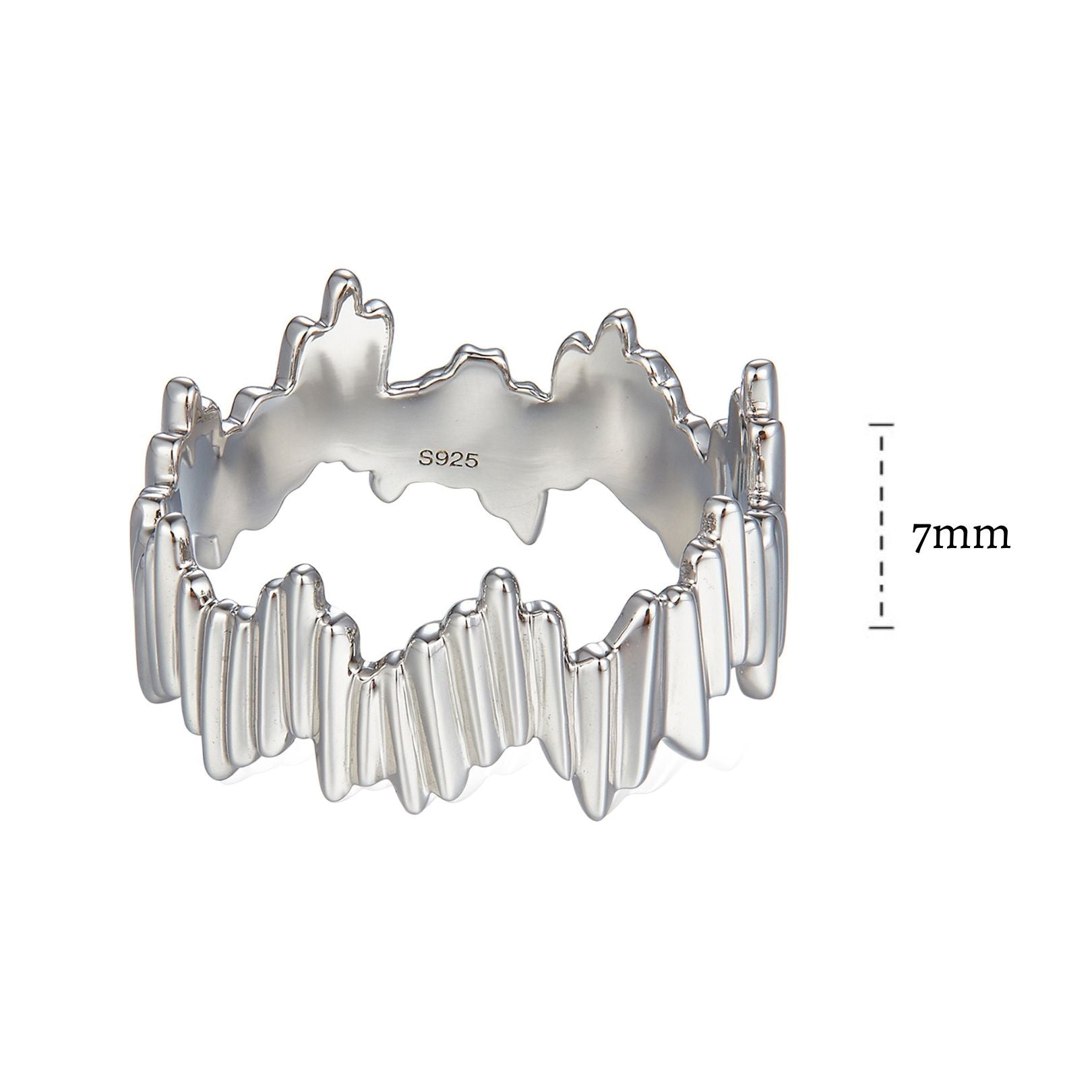 Silver Shard Irregular Ring - Pure Gems & Stones Store: Awakened Days