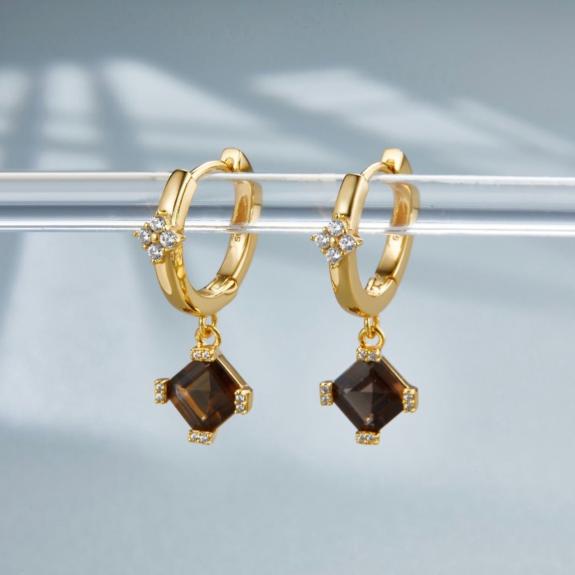 Smoky Muse Hoops - Pure Gems & Stones Store: Awakened Days