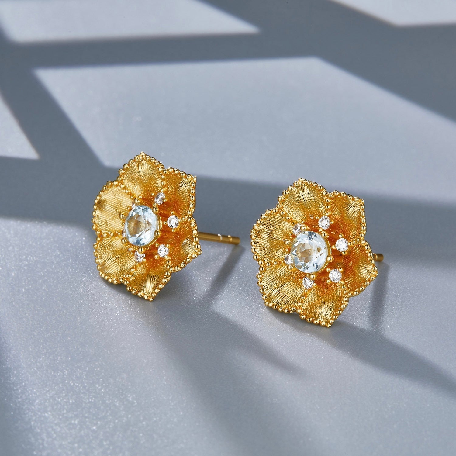 Soleia Bloom Studs - Pure Gems & Stones Store: Awakened Days